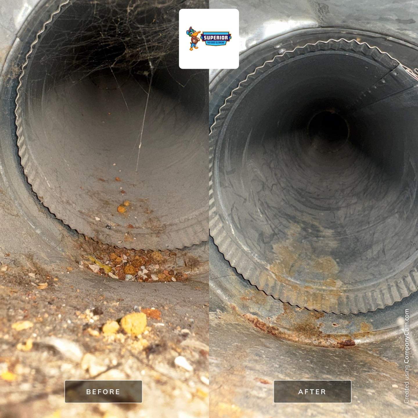 Air Duct Cleaning With a Vacuum Truck in Cranberry Township, PA by Superior Air Duct Cleaning