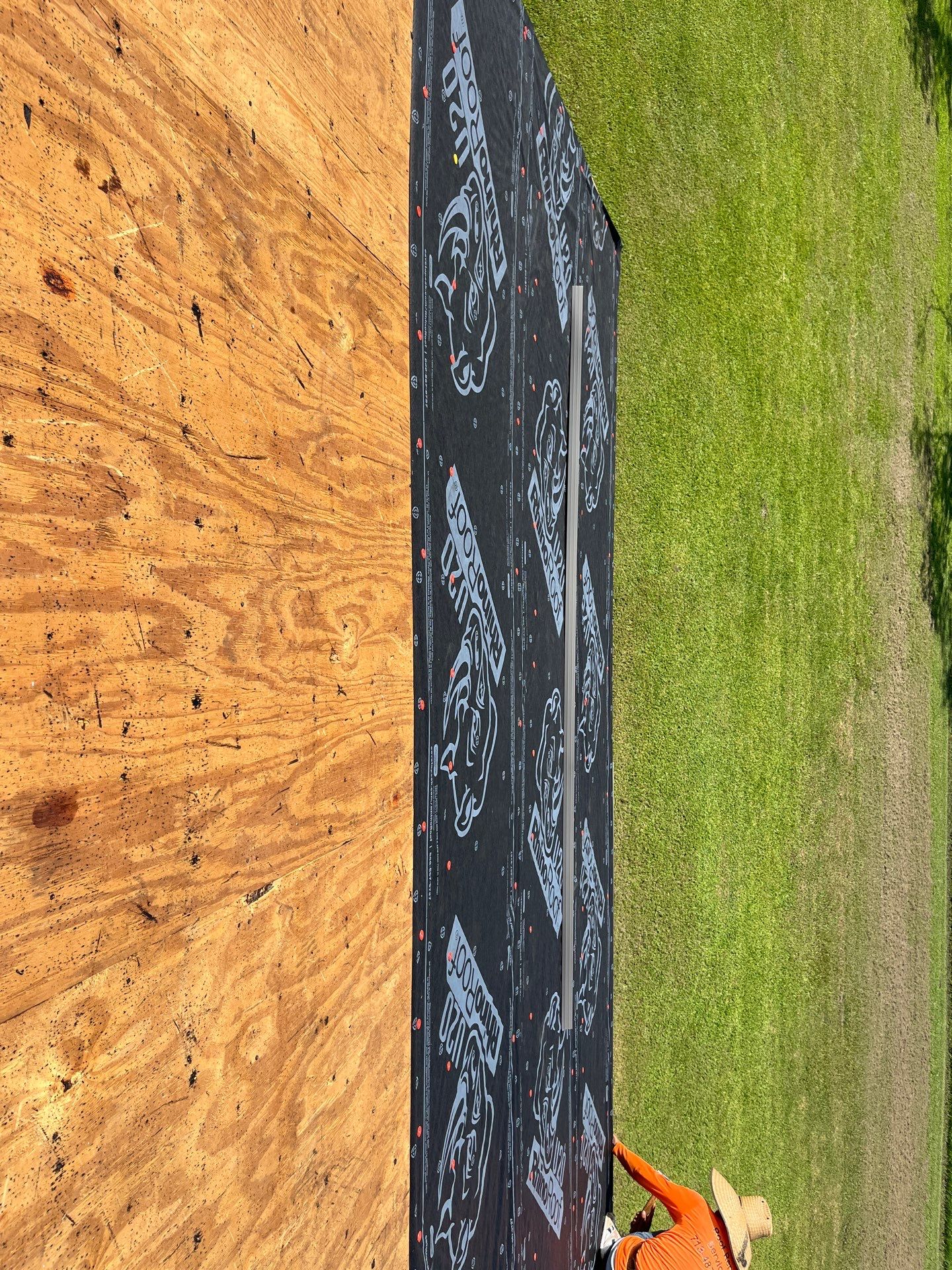 Residential Roofing Installation using Owen's Corning Duration (Lifetime) Shingles by Roof Repair Company