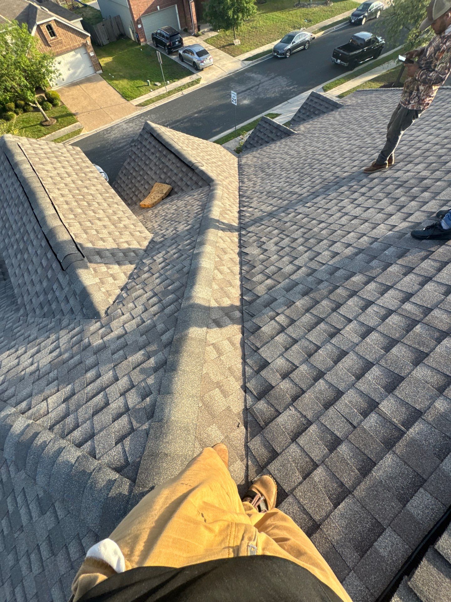 Residential Roof Replacement using GAF WEATHERED WOOD by Elite Roofing LLC
