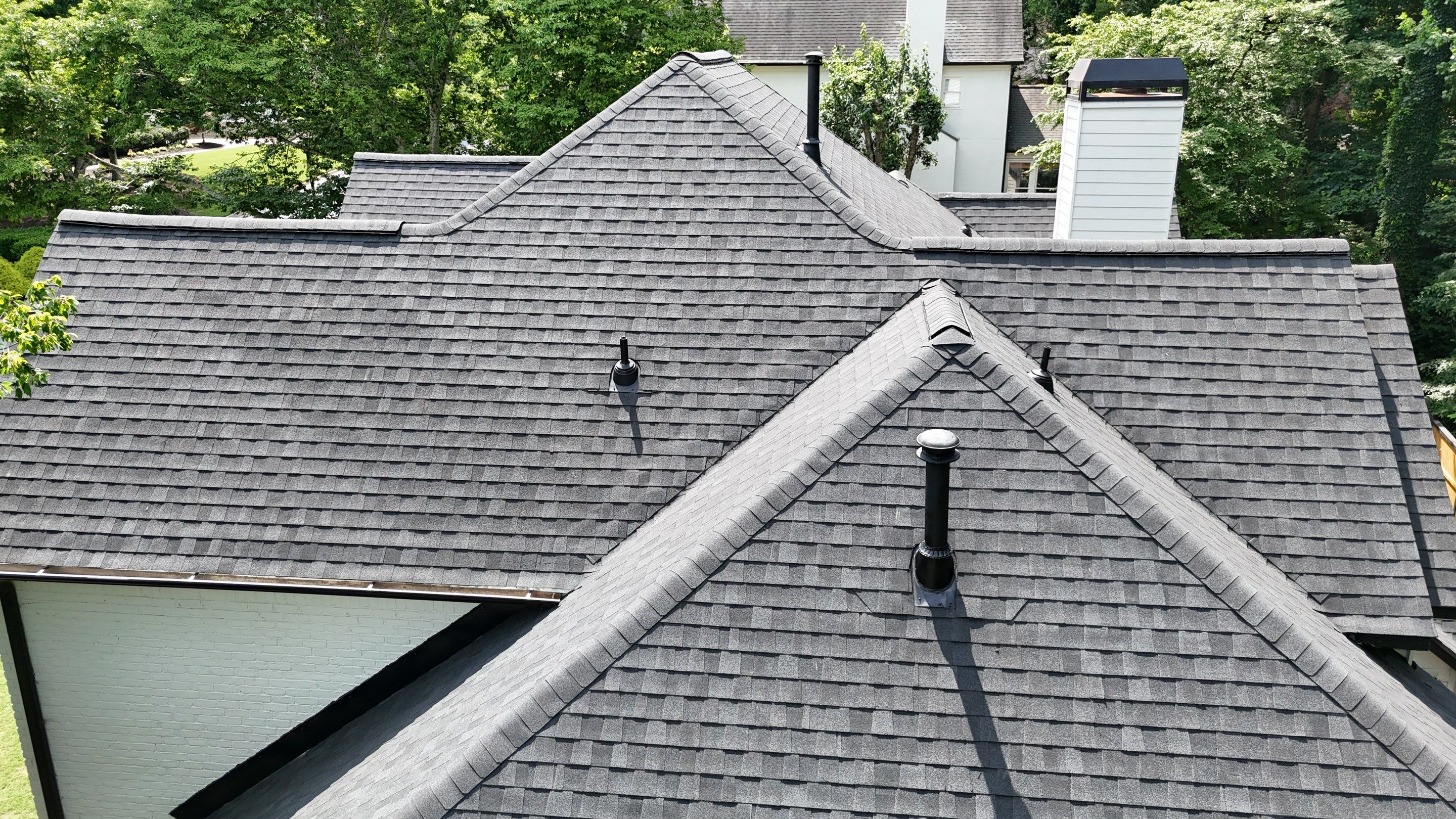 Alpharetta, GA Roof Replacement CertainTeed Landmark Charcoal  by Reset Roofing