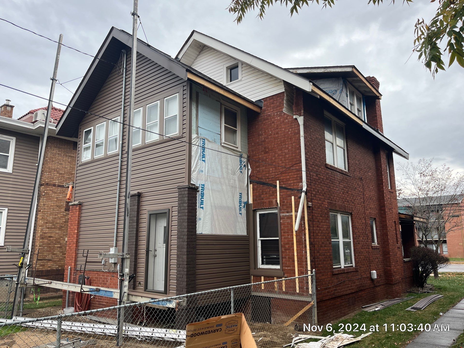 Adkins Project  by Fahey Roofing + Contracting