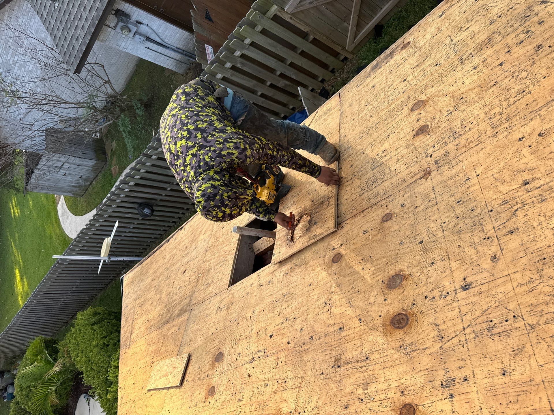 Project in Lake Jackson by Motion Roofing