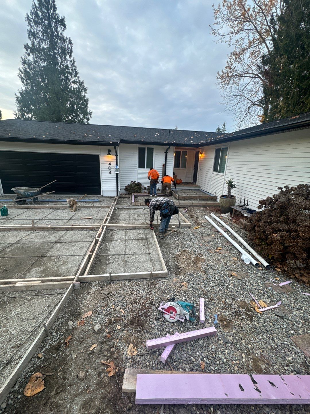 Raphil Haswega Concrete Driveway  by Jireh Asphalt & Concrete Inc 