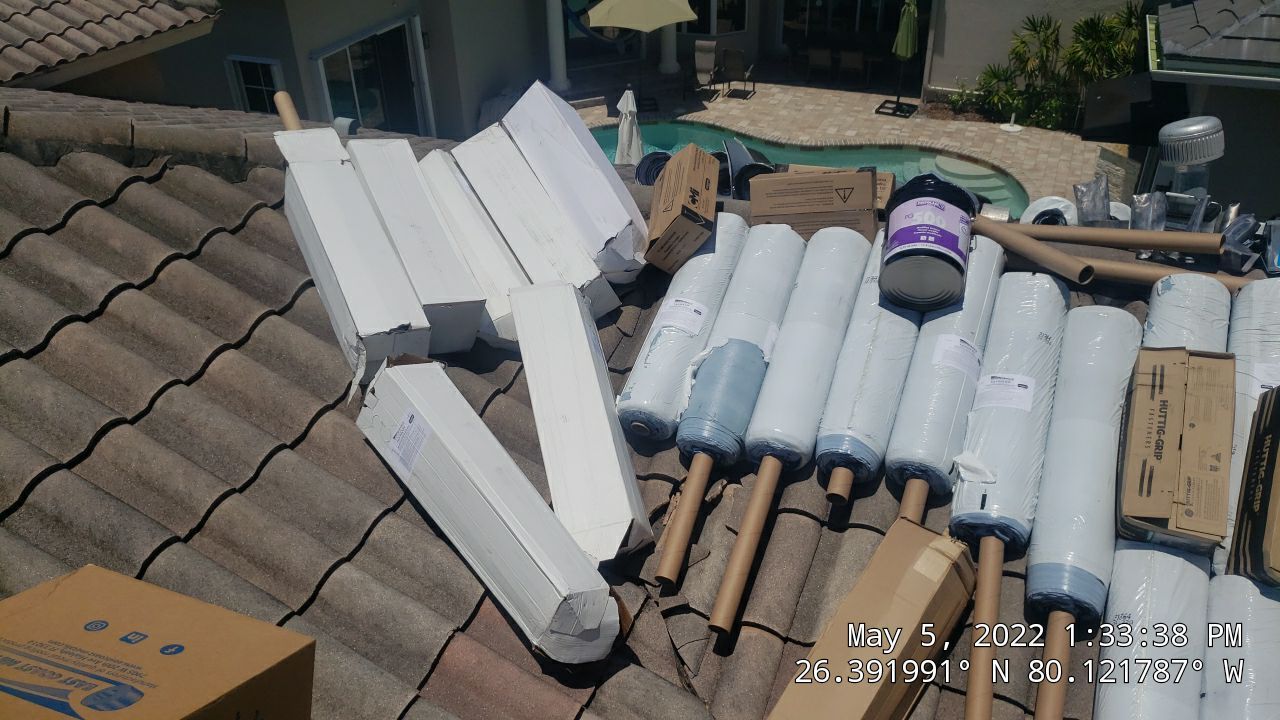 Residential Roofing Installation using Eagle Roofing Tile by BLUES BROTHERS ROOFING