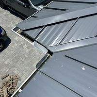 24ga 1.5" Mechanical Seam Mill Finish by Total Roofing System The Metal Roof Experts