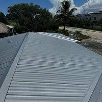24ga 1" Nail-Strip Mill Finish by Total Roofing System The Metal Roof Experts