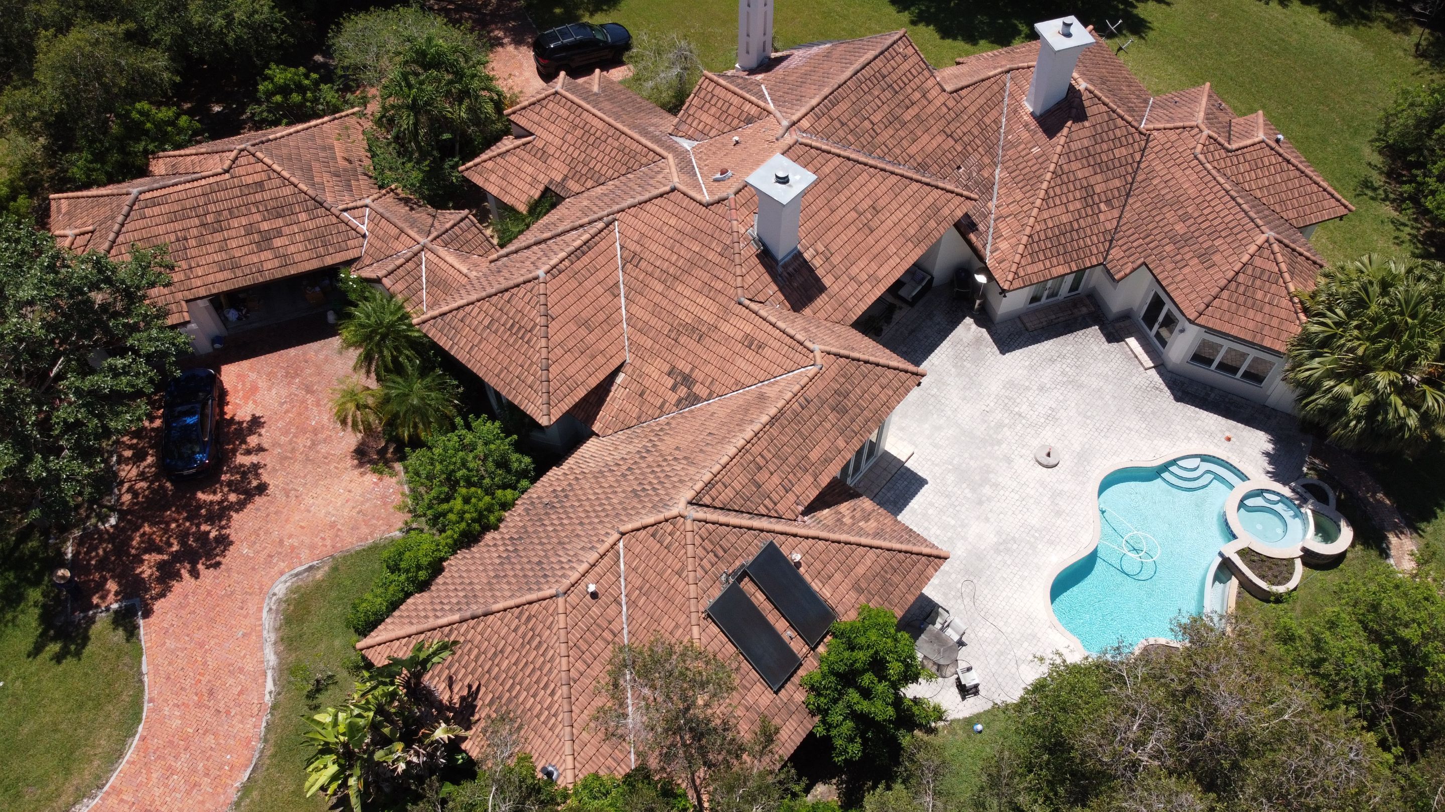 Residential Roofing Installation using 1" Nail strip metal roof by BLUES BROTHERS CONSTRUCTION CORP