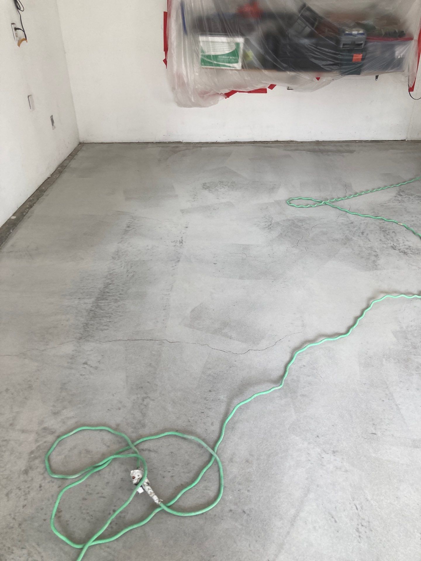 Garage Transformation using Pebble Beach by Croc Coatings, LLC