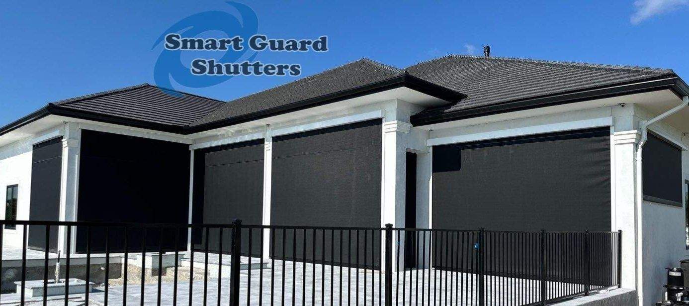 7 UltraShield Motorized Hurricane Screen by Smart Guard Shutters