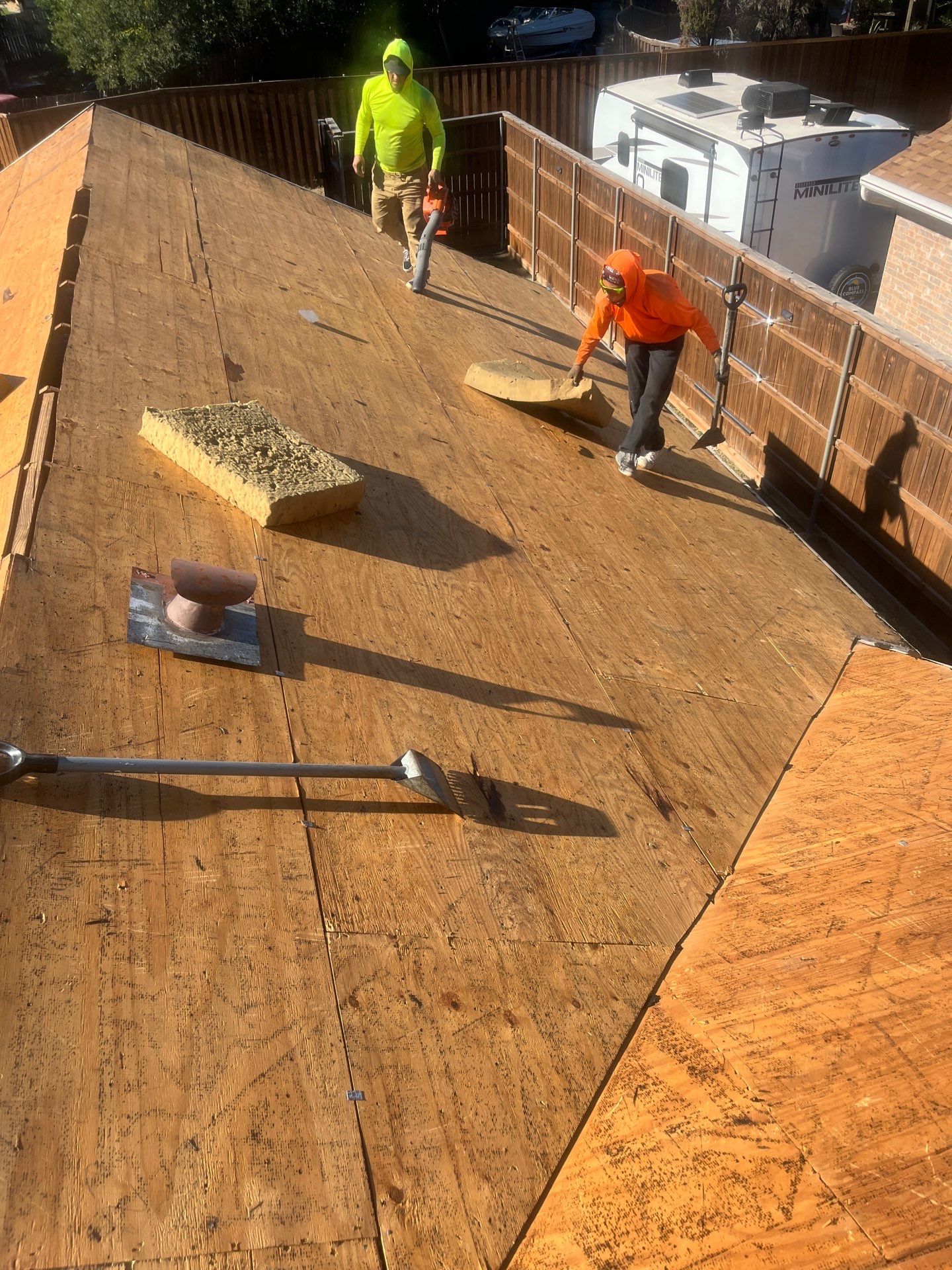 Reroof by Berry Good Roofing 