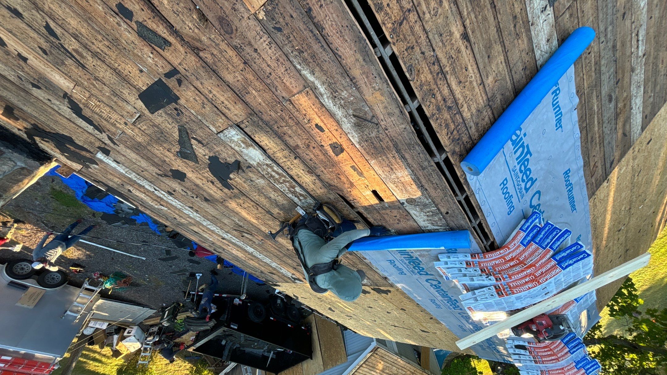 Roof Replacement using CertainTeed Northgate by 180 Contractors