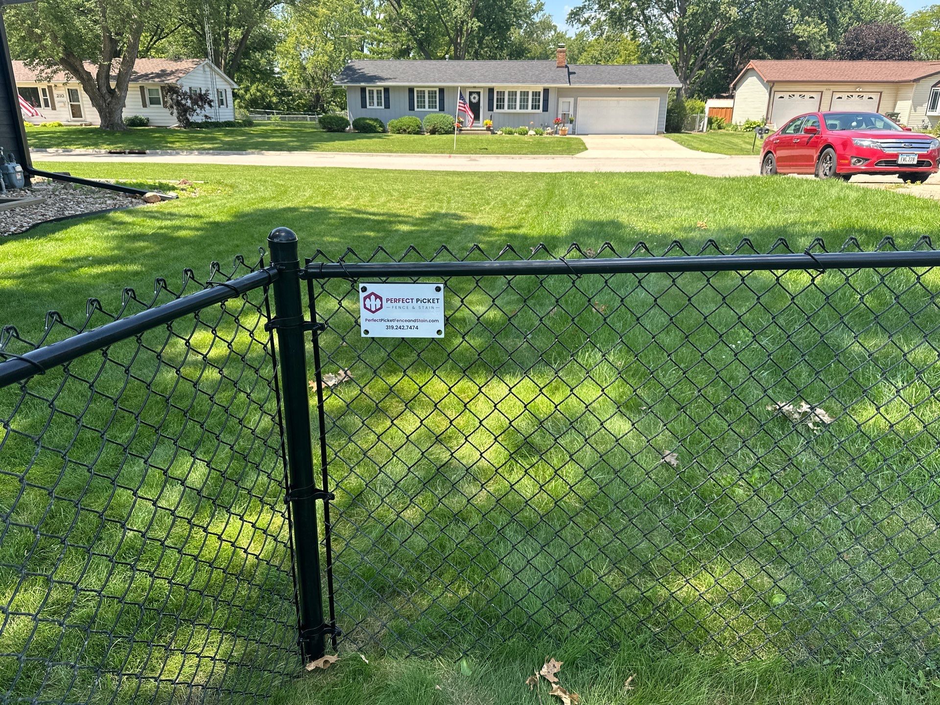 Project in Cedar Falls by Perfect Picket Fence and Stain