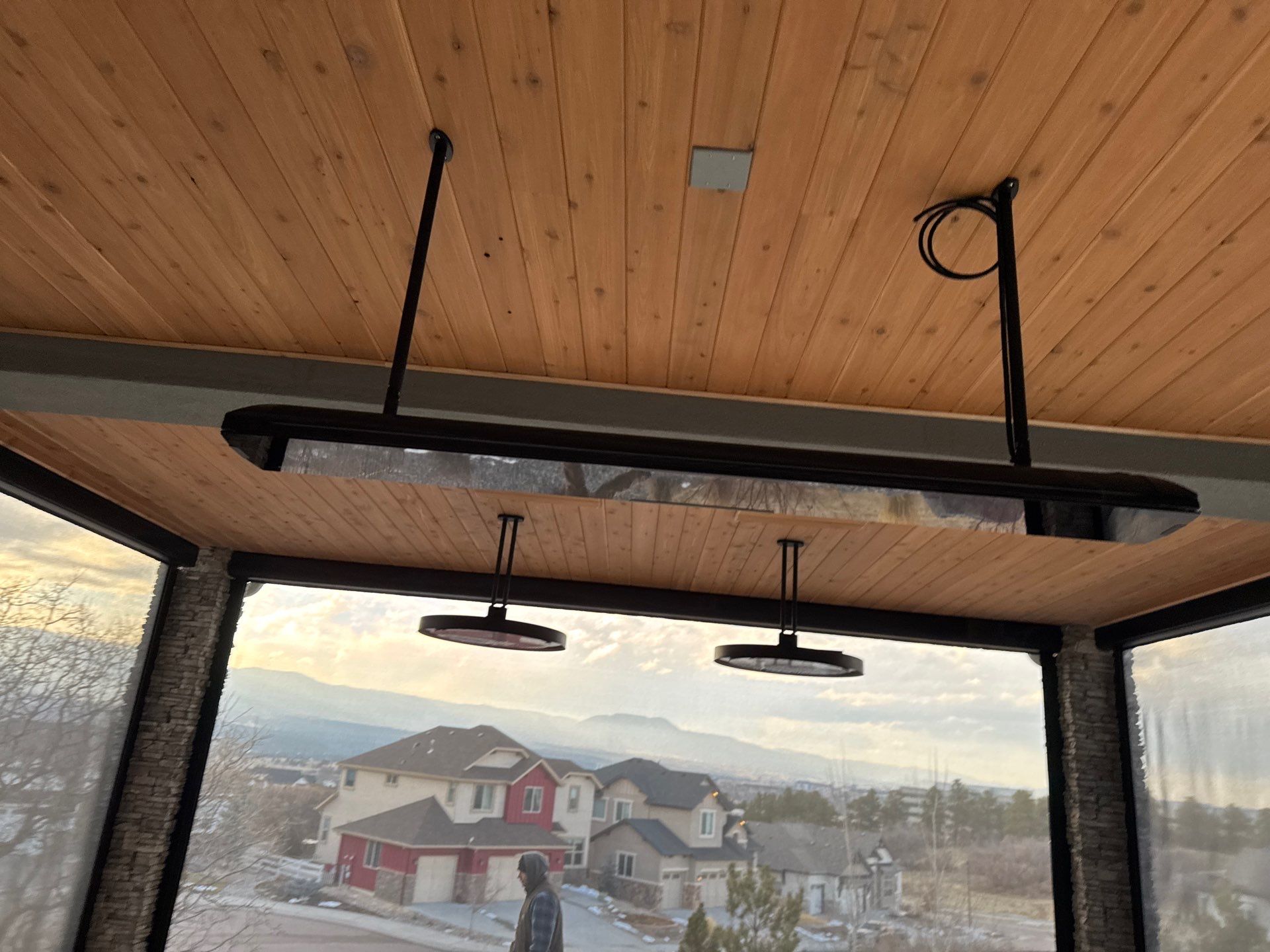 Motorized Screens & Outdoor Heaters by Outdoor Solutions Colorado