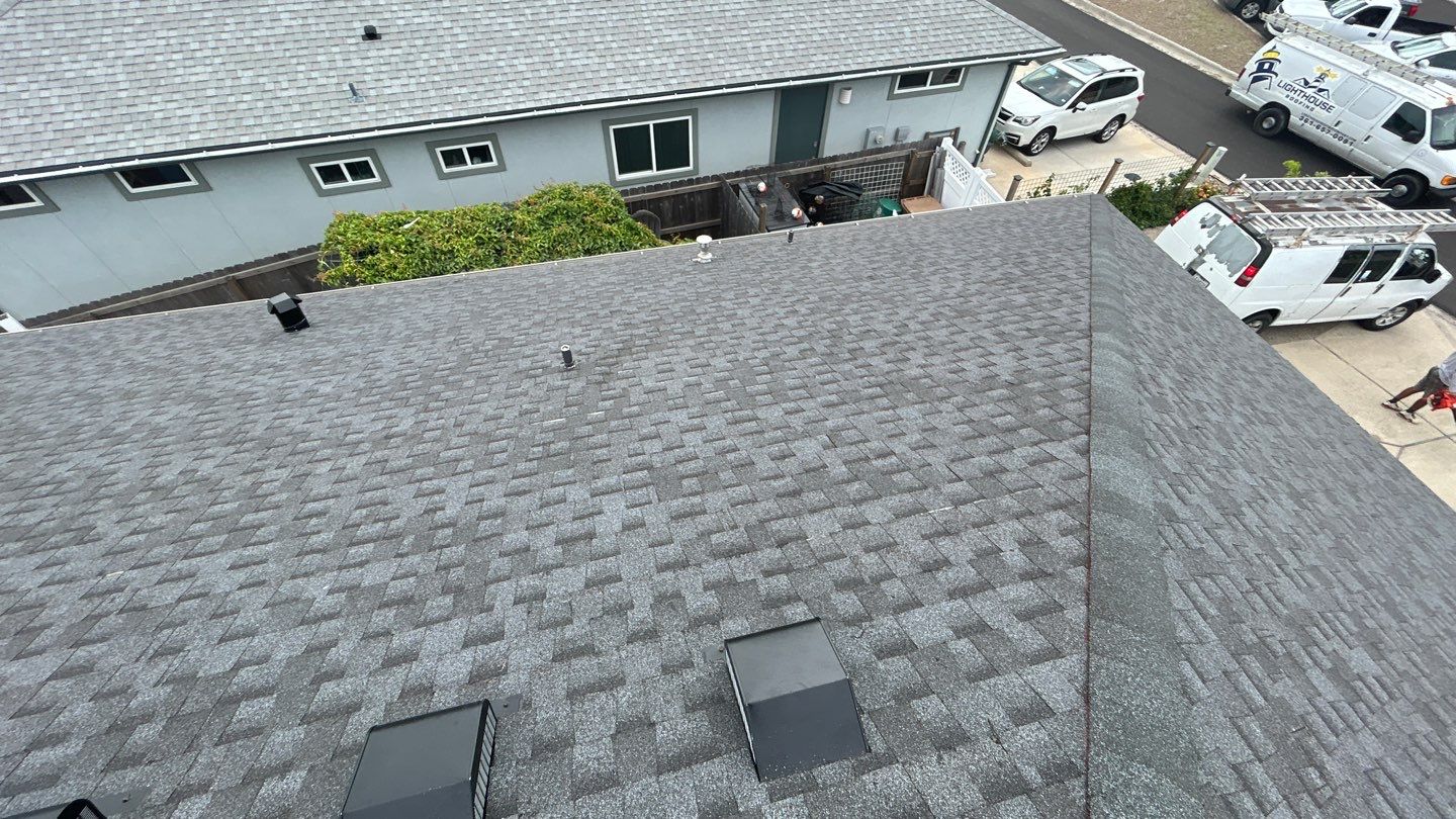 Residential Roofing Installation using GAF Timberline HDZ by Lighthouse Roofing