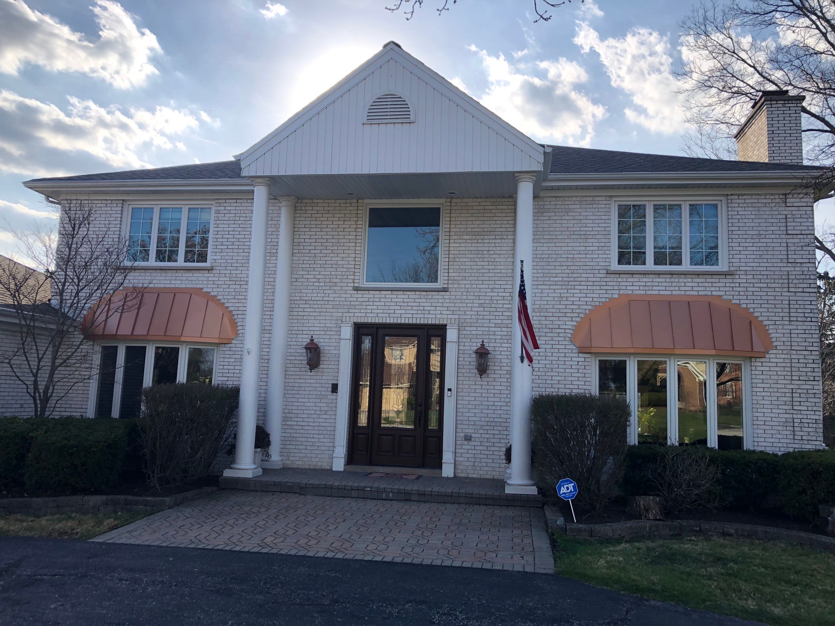 Copper awnings by Optimal Home Improvement 