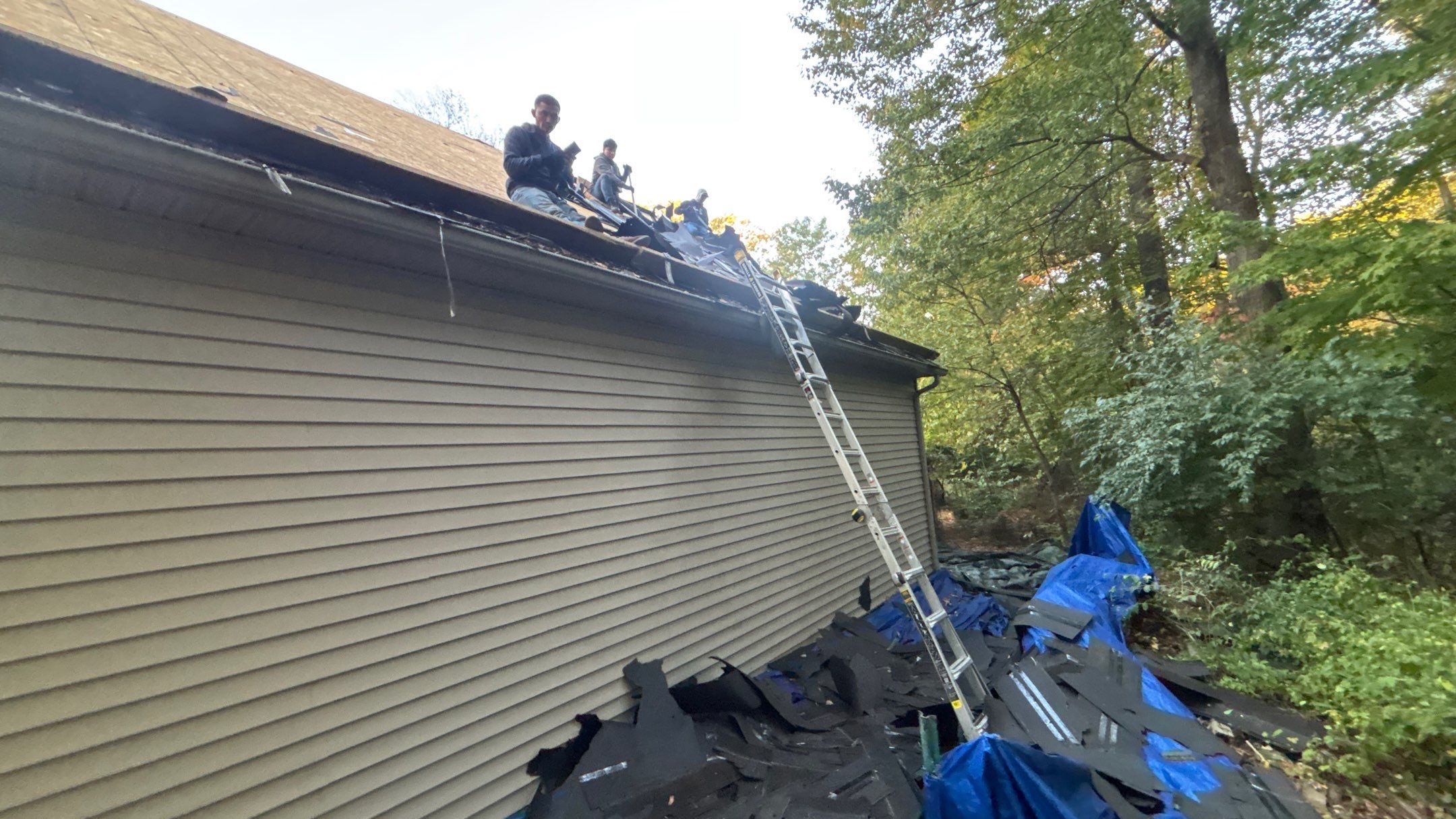 Roof Replacement using Owens Corning Driftwood by 180 Contractors