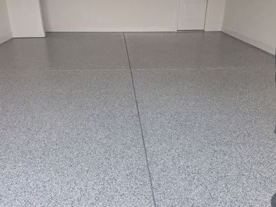 Garage Floor Coating using Tidal Wave by My Garage Floor Guys
