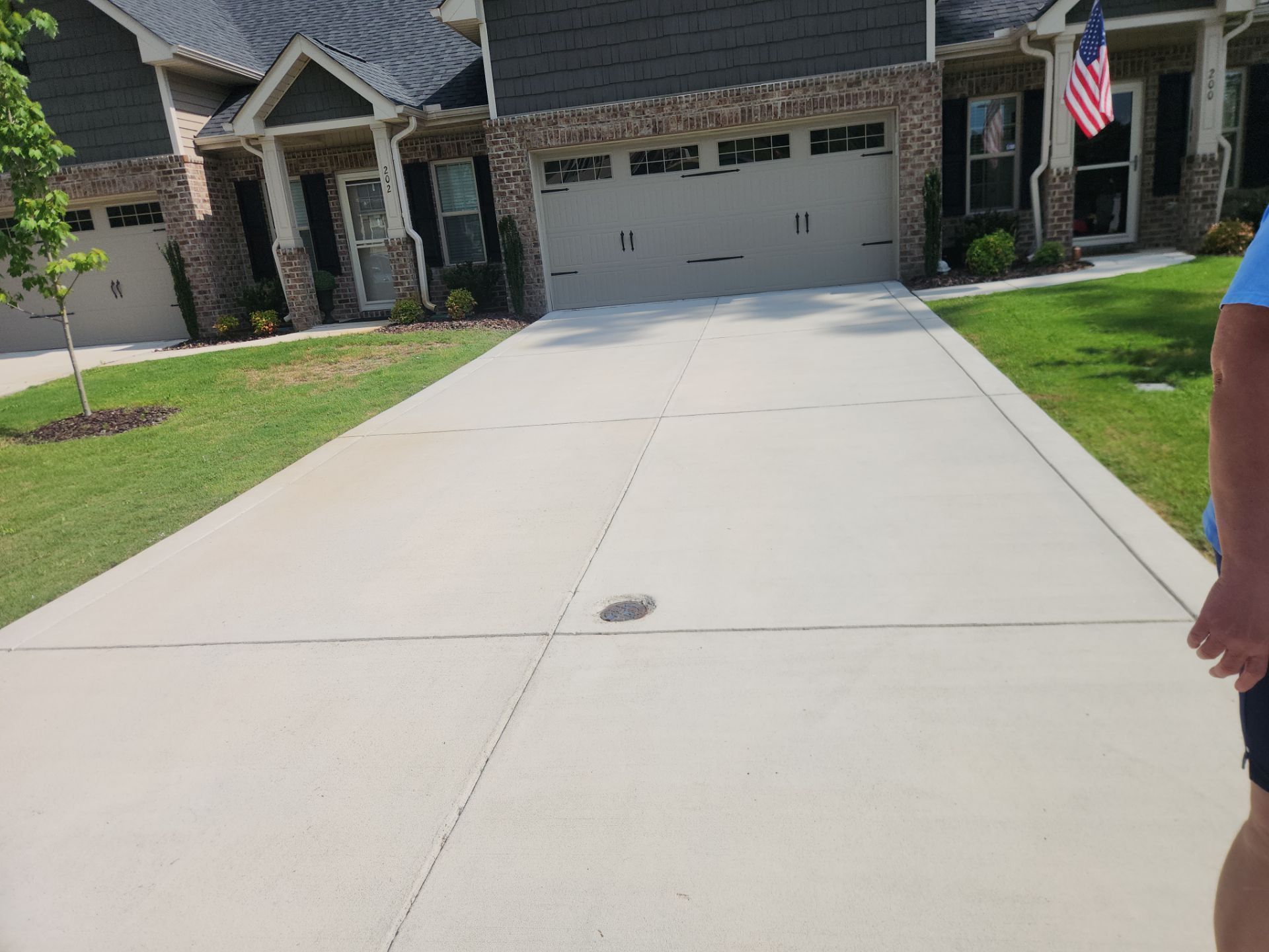 Concrete Driveway using Concrete Sealant by DuraSeal