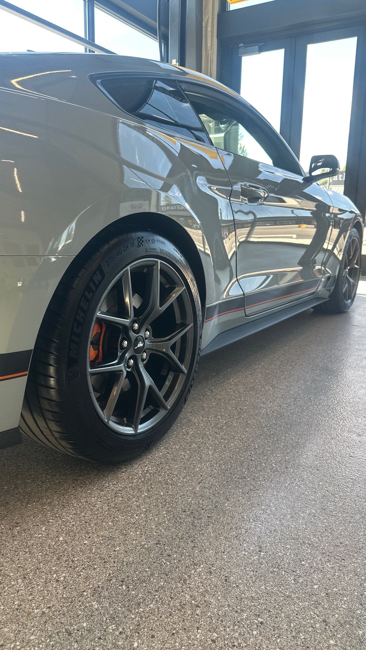 Claystone Hybrid Commercial Floor Coating for Cal Cars Showroom by Croc Coatings, LLC