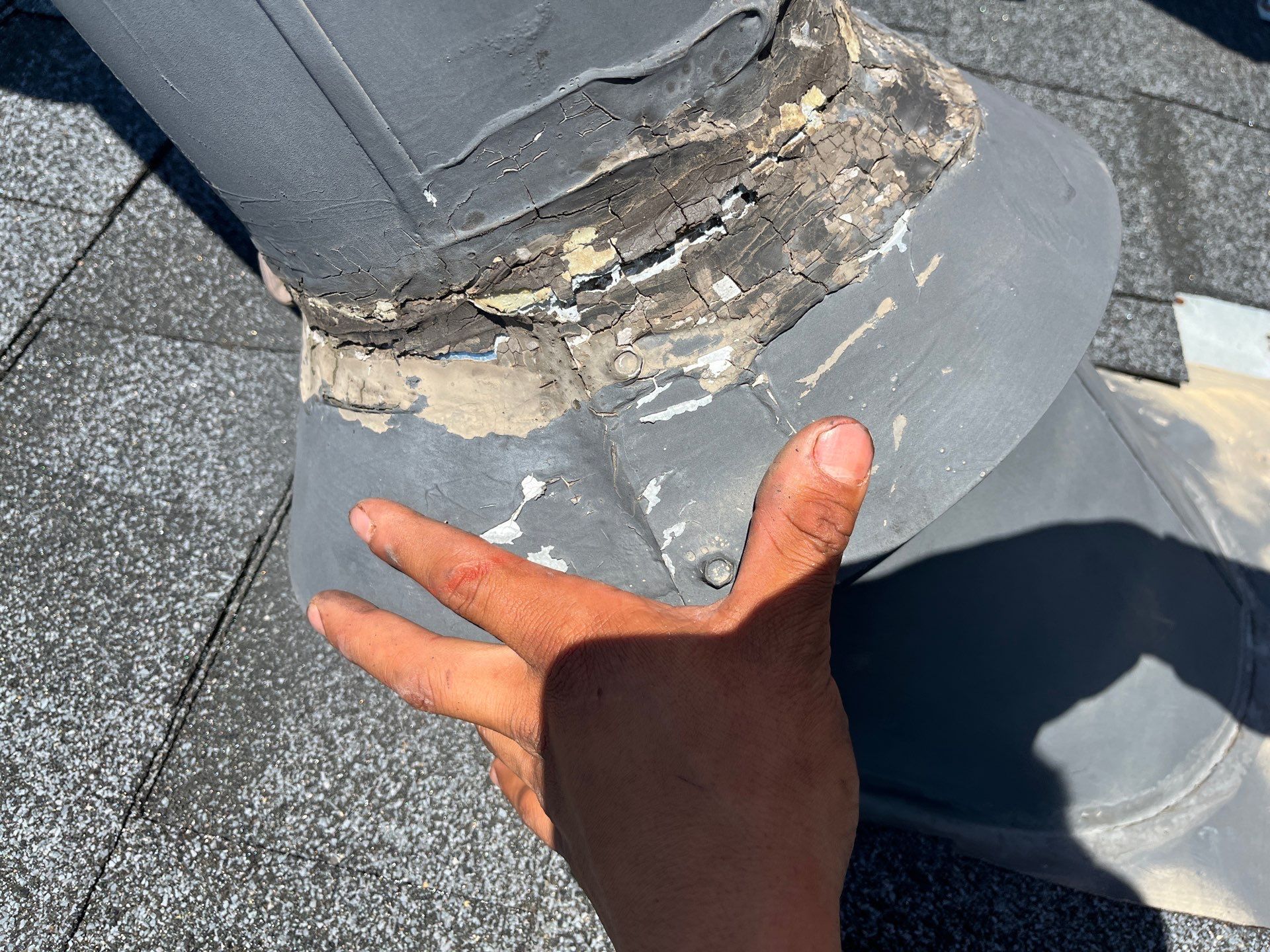 Hail Damage using Owen's Corning Duration (Lifetime) Shingles by Roof Repair Company