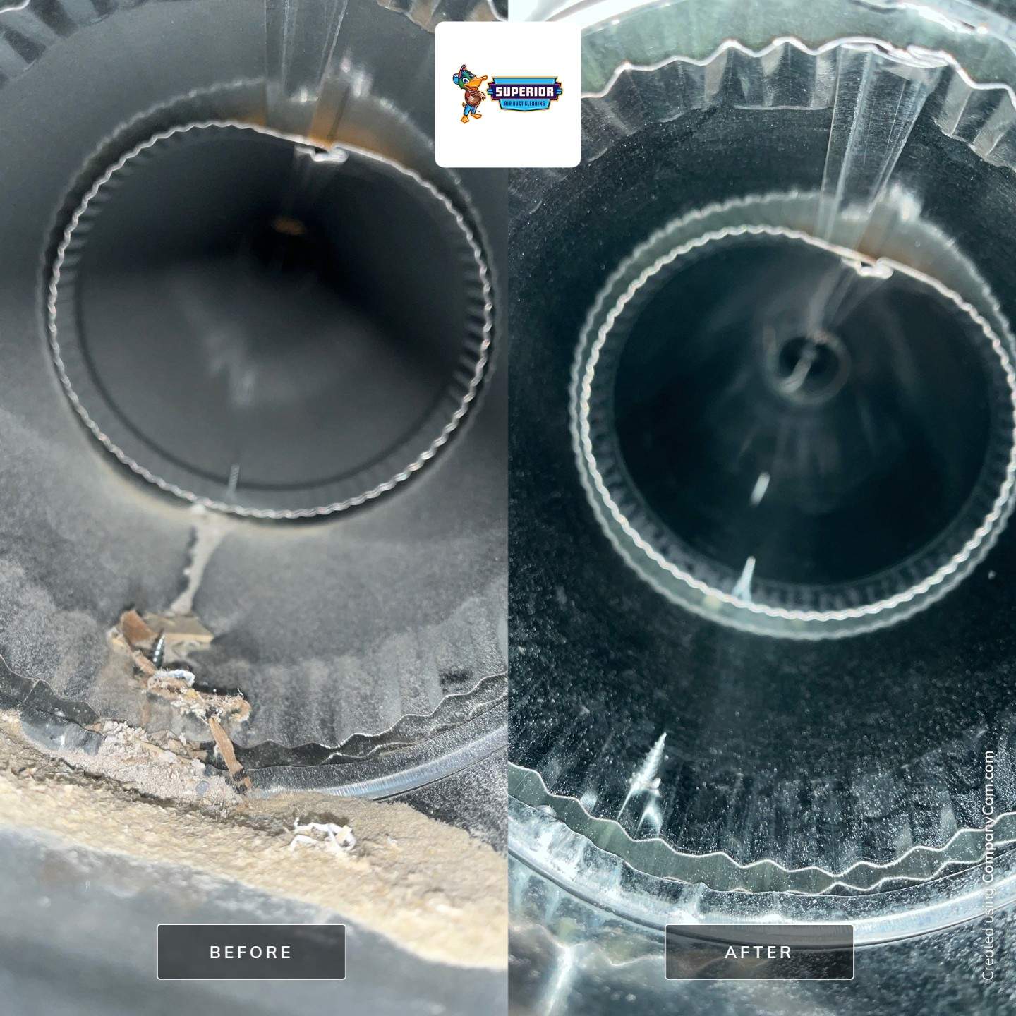 Air Duct Cleaning With a Vacuum Truck in Lowellville, OH by Superior Air Duct Cleaning