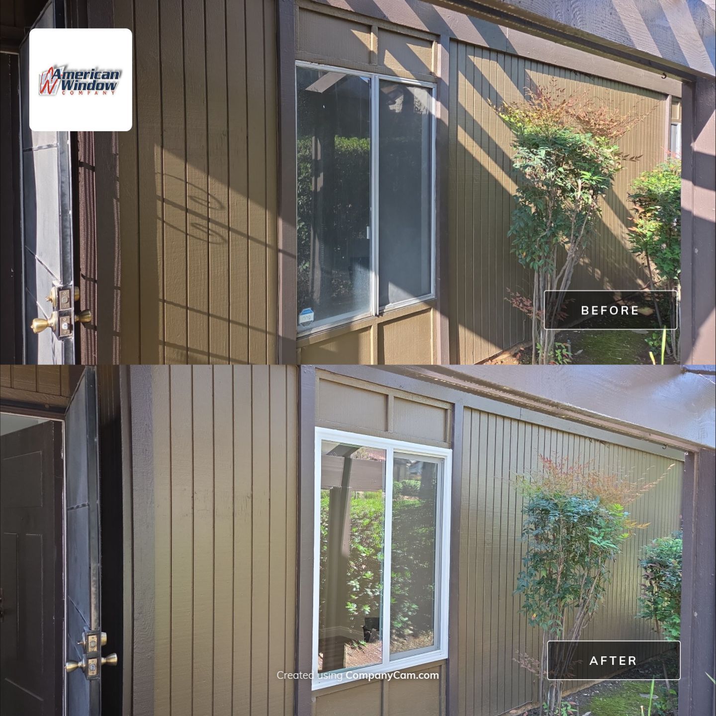 Window Installation using Milgard V250 Style Line by American Window Company