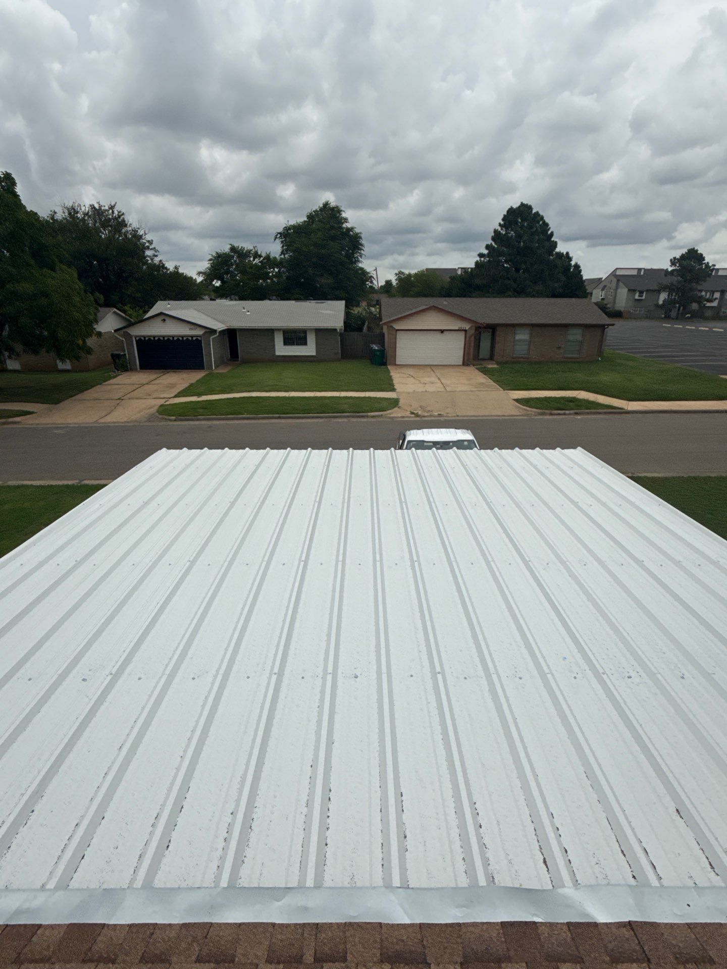 roof & carport replacement in Oklahoma City by McCann's Roofing and Construction