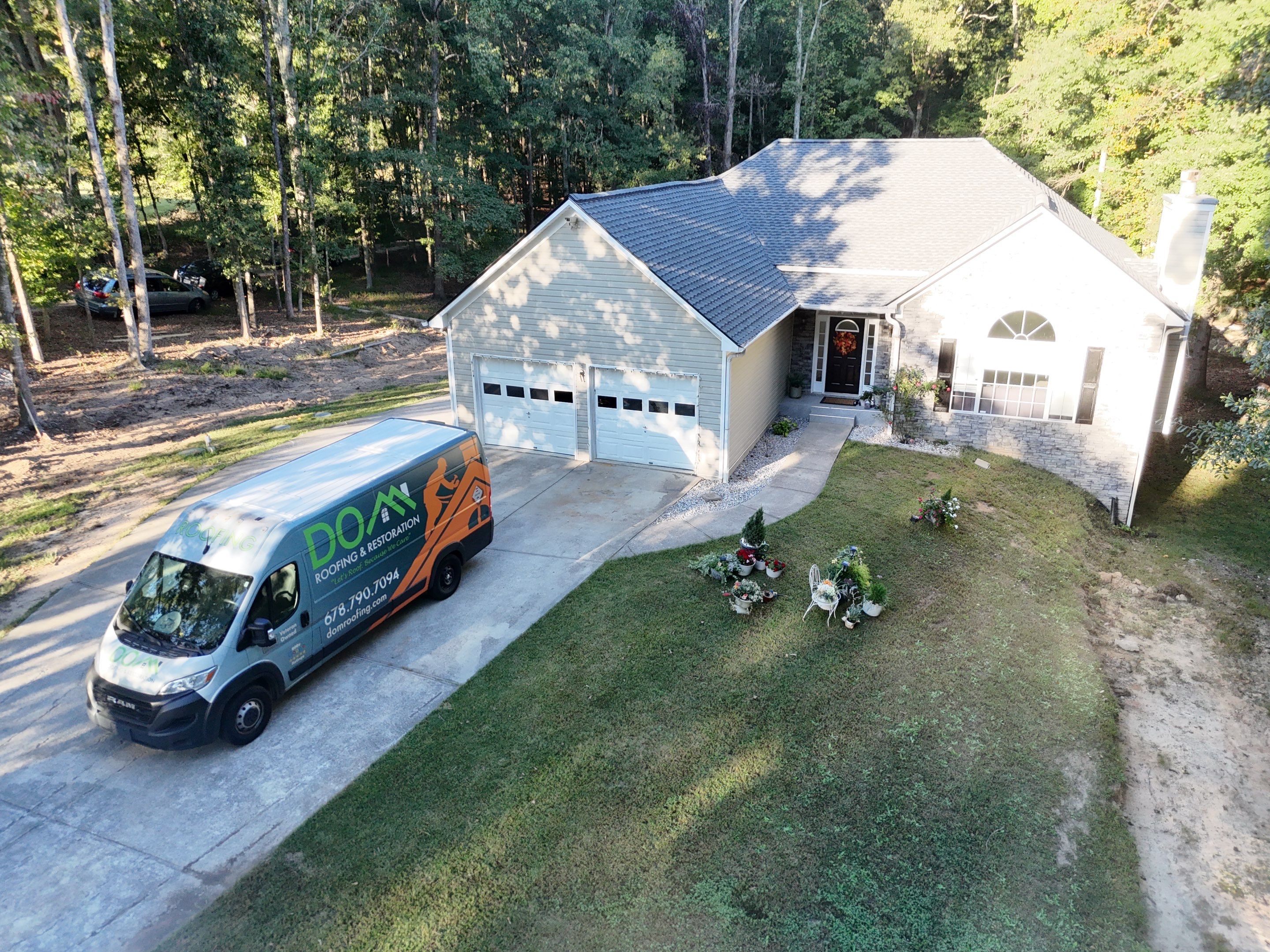  Jona Trail  Dacula Roof Replacement  by Dom Roofing & Restoration