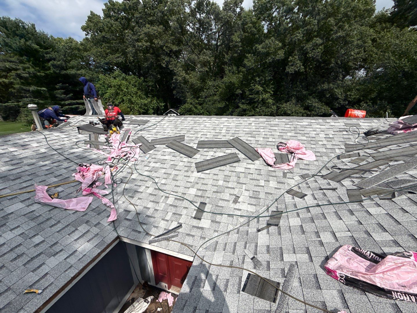 Roof Replacement using Owens Corning Tru Definitions by 180 Contractors