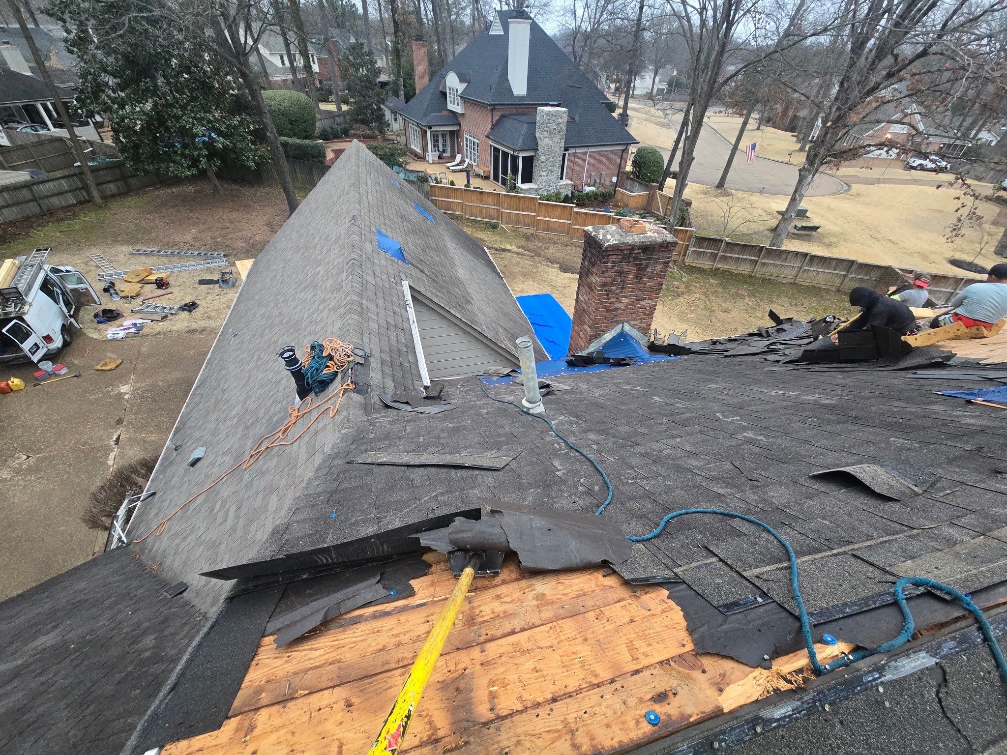 Germantown Roof Replacement Featuring GAF Timberline HD Shingles by Revival Roofing Services