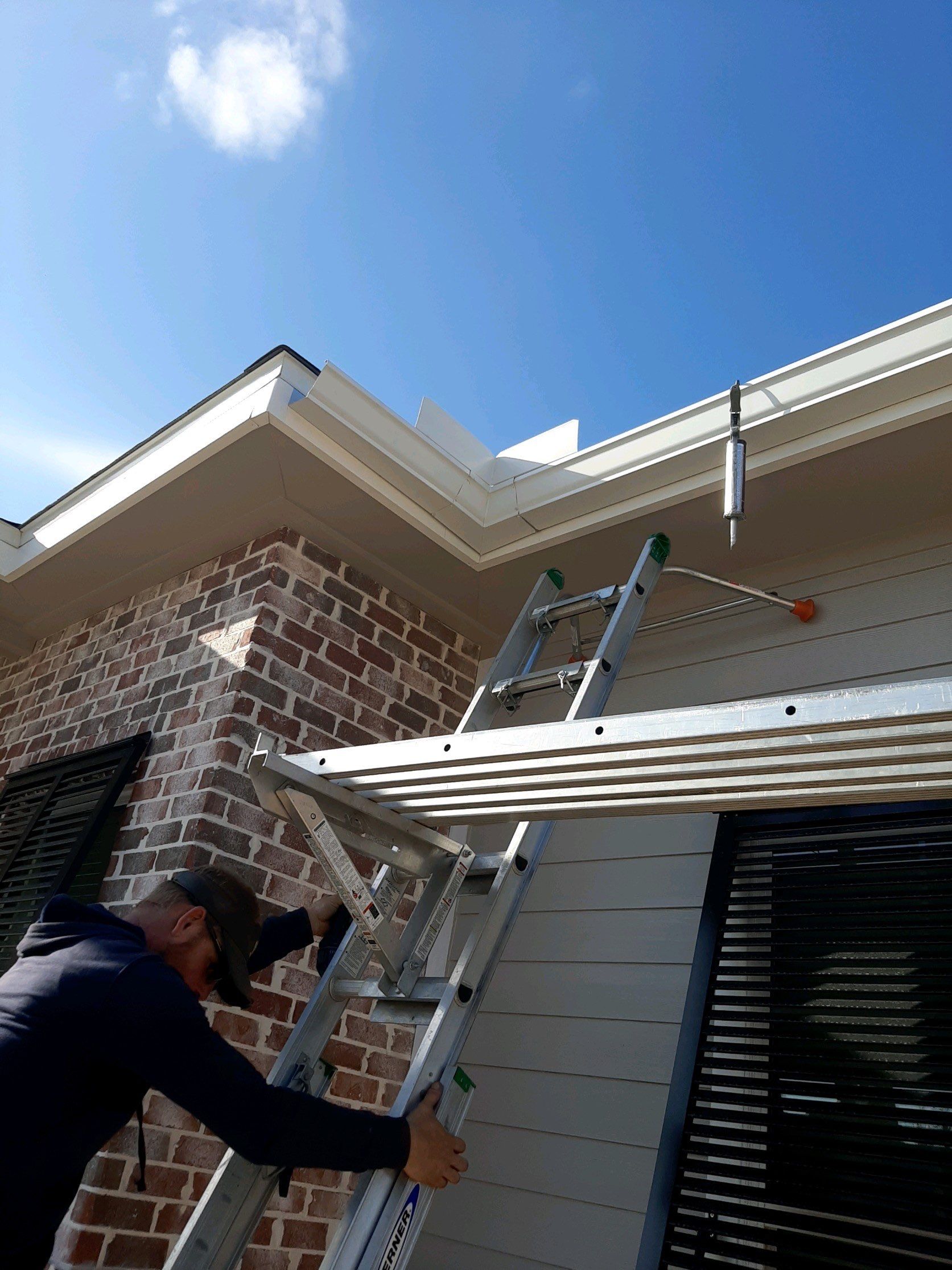 Seamless Gutter Installation using K-Style Gutters by Gutter Professors
