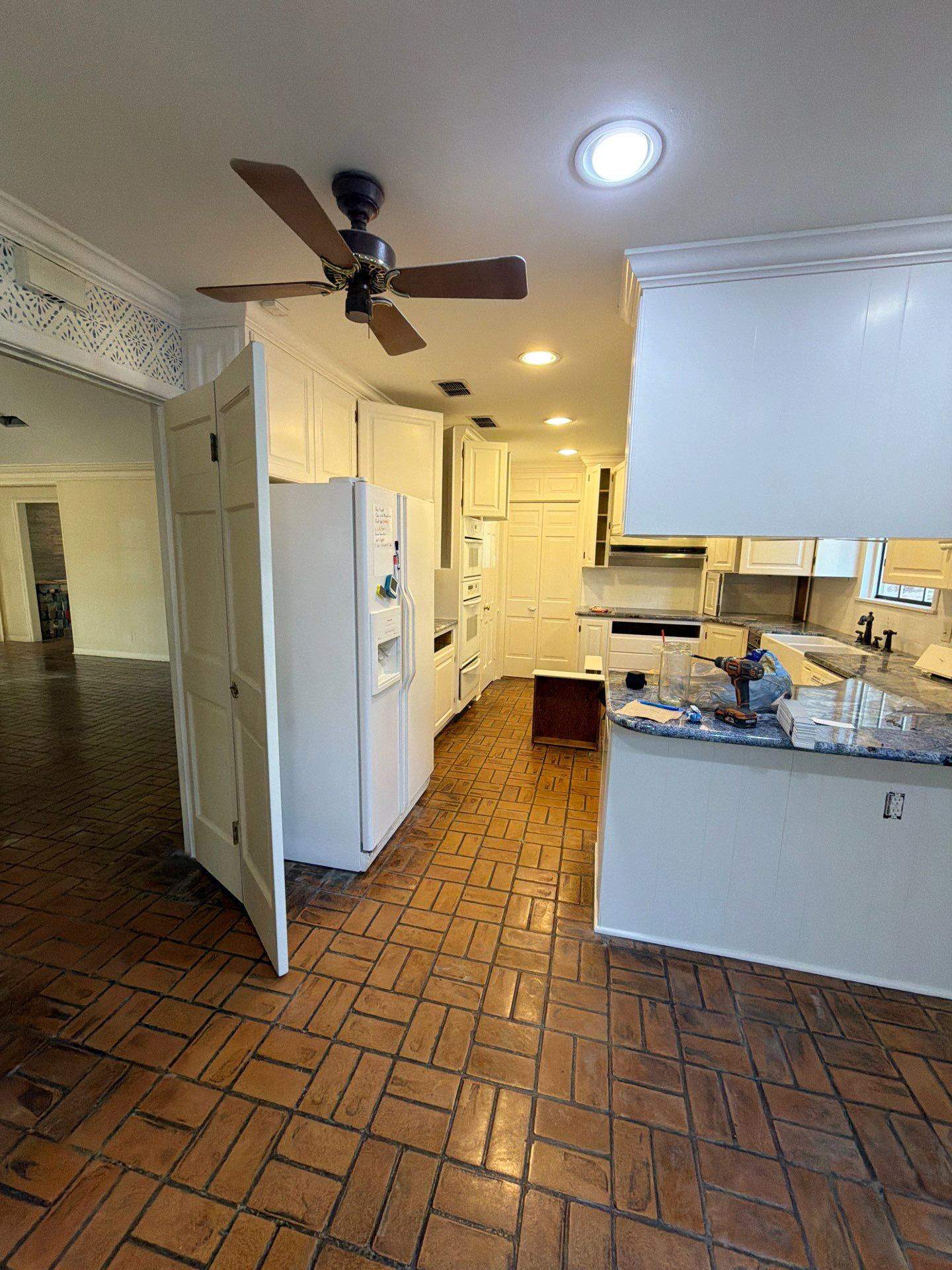 A Brilliant Cabinet Transformation | Tyler TX Quality Coats Painting by Quality Coats Painting