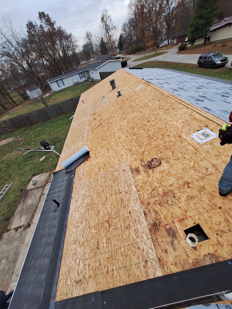 Project in Elkhart by Better Way Roofing LLC