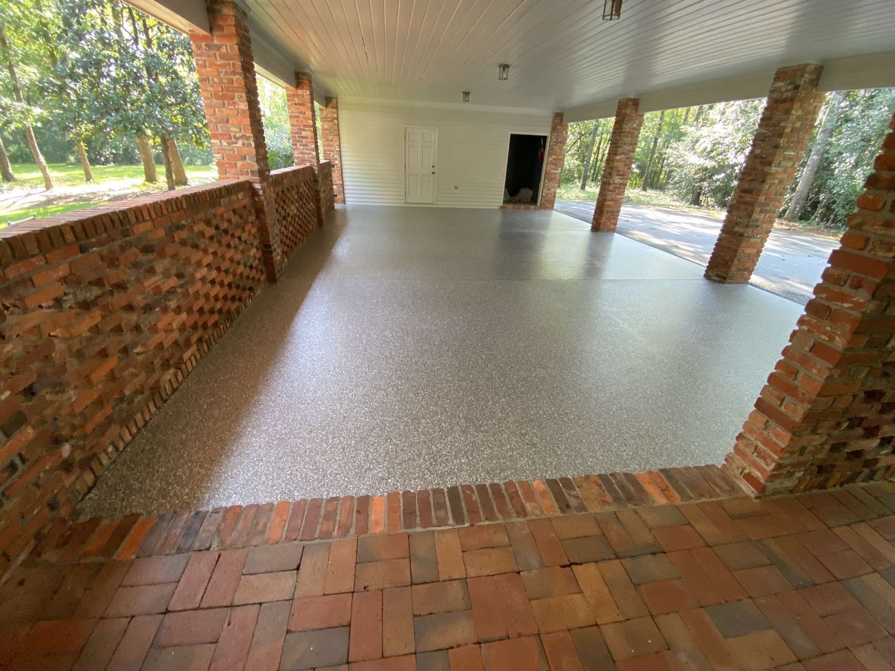 Silver Creek Carport by Deese Elite Concrete Coatings