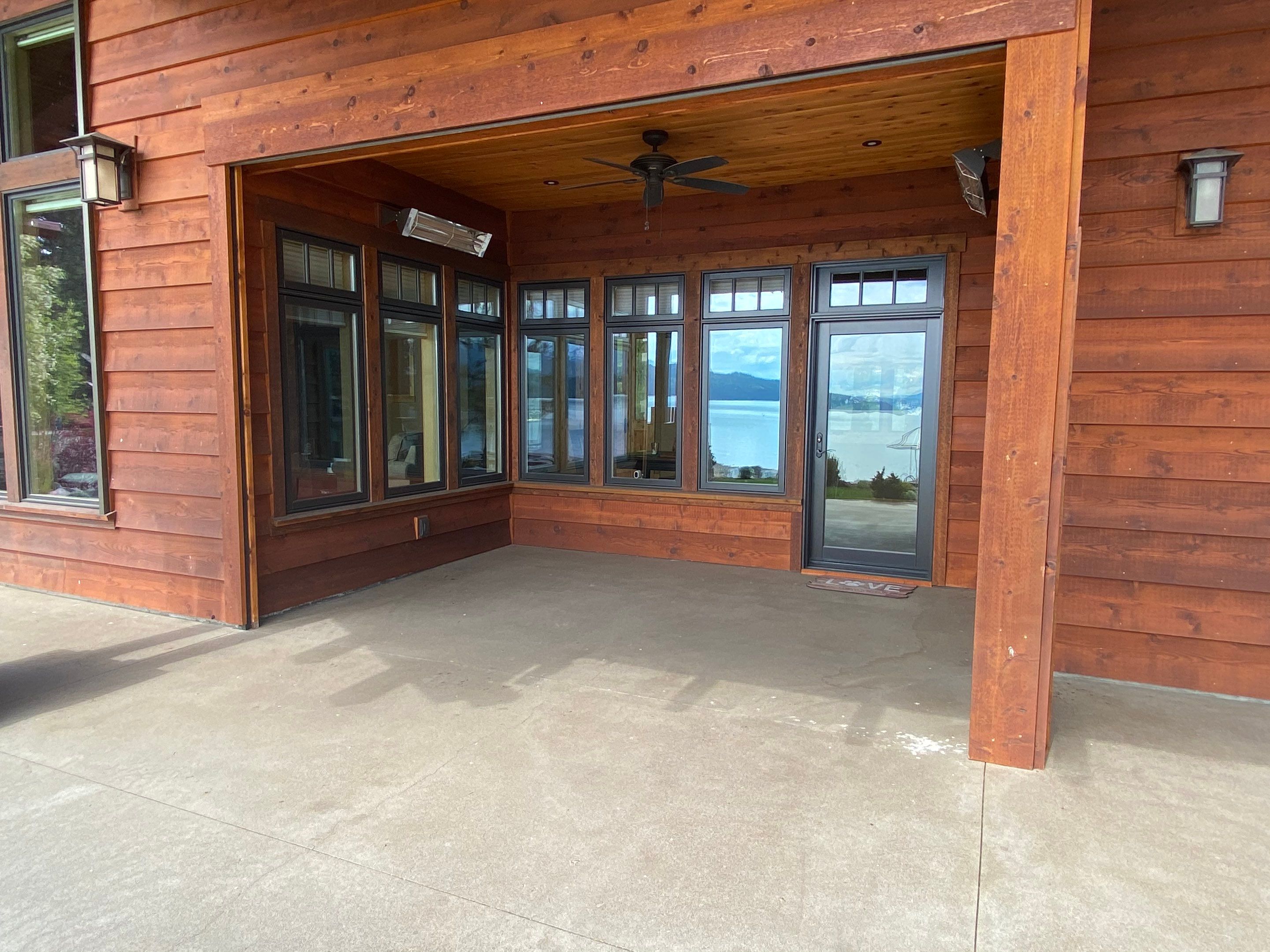 Patio and Walkway using Pecan and the Penntek Evolution Flooring System by Croc Coatings, LLC