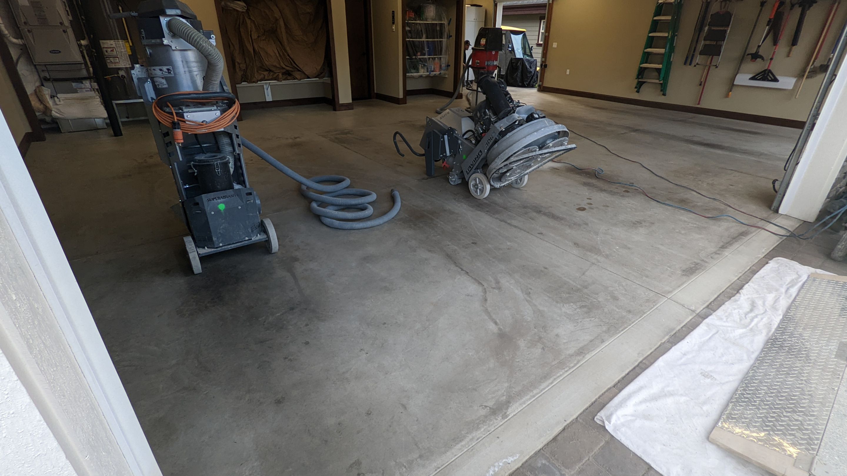 Garage Transformation using Mt Everest by Croc Coatings, LLC