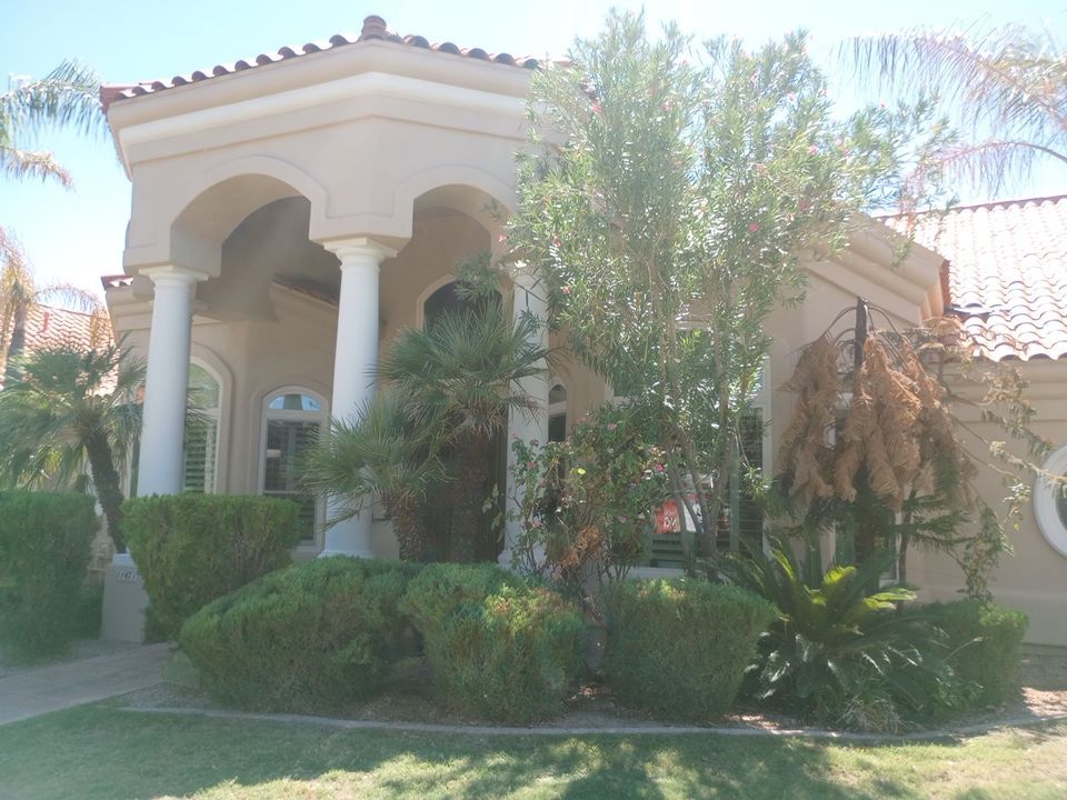 Exterior Painting Job in Scottsdale by Crash of Rhinos Painting & Garage Floors