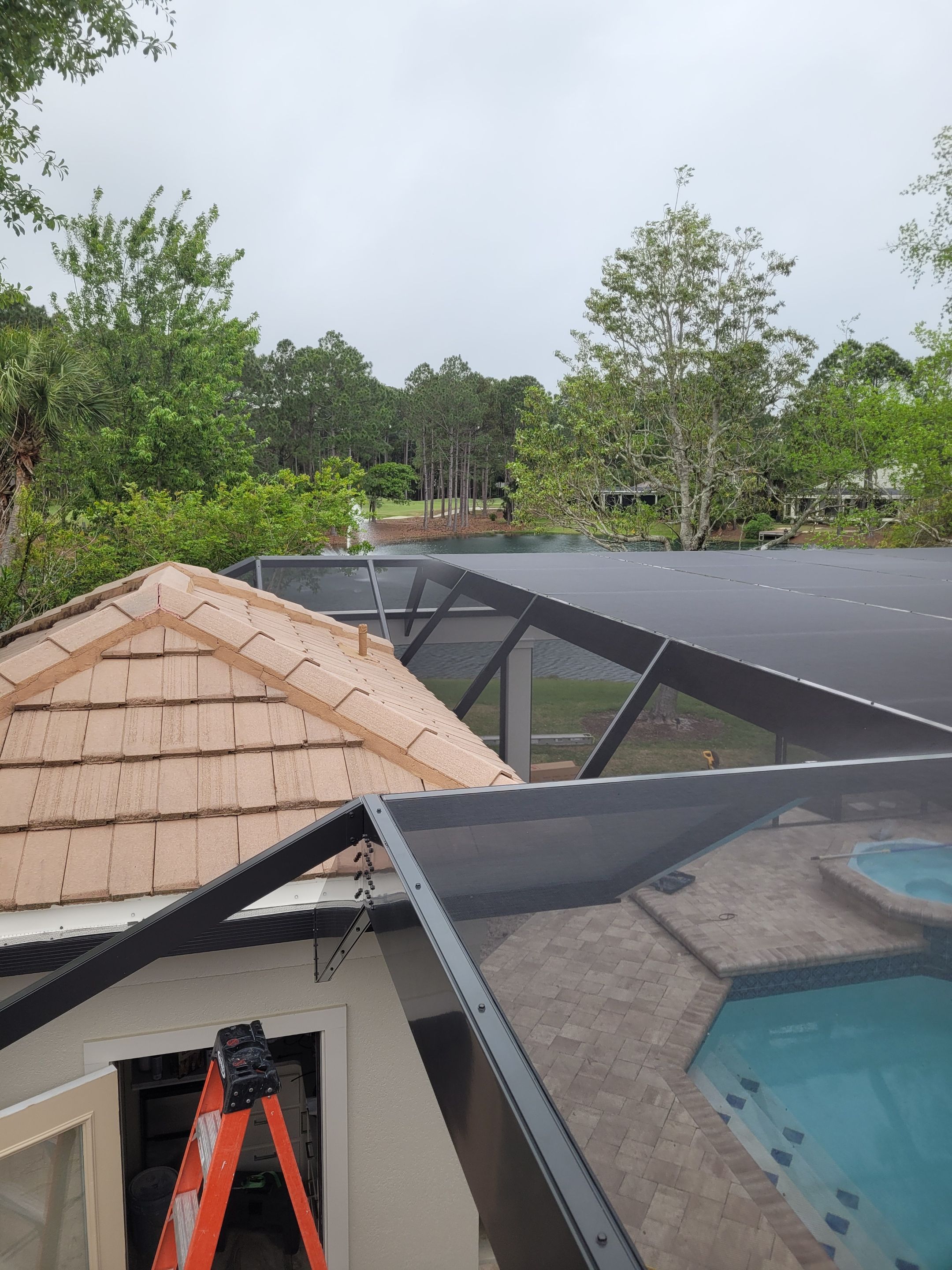 Pool Cover Oasis in Destin by Titan Sunrooms