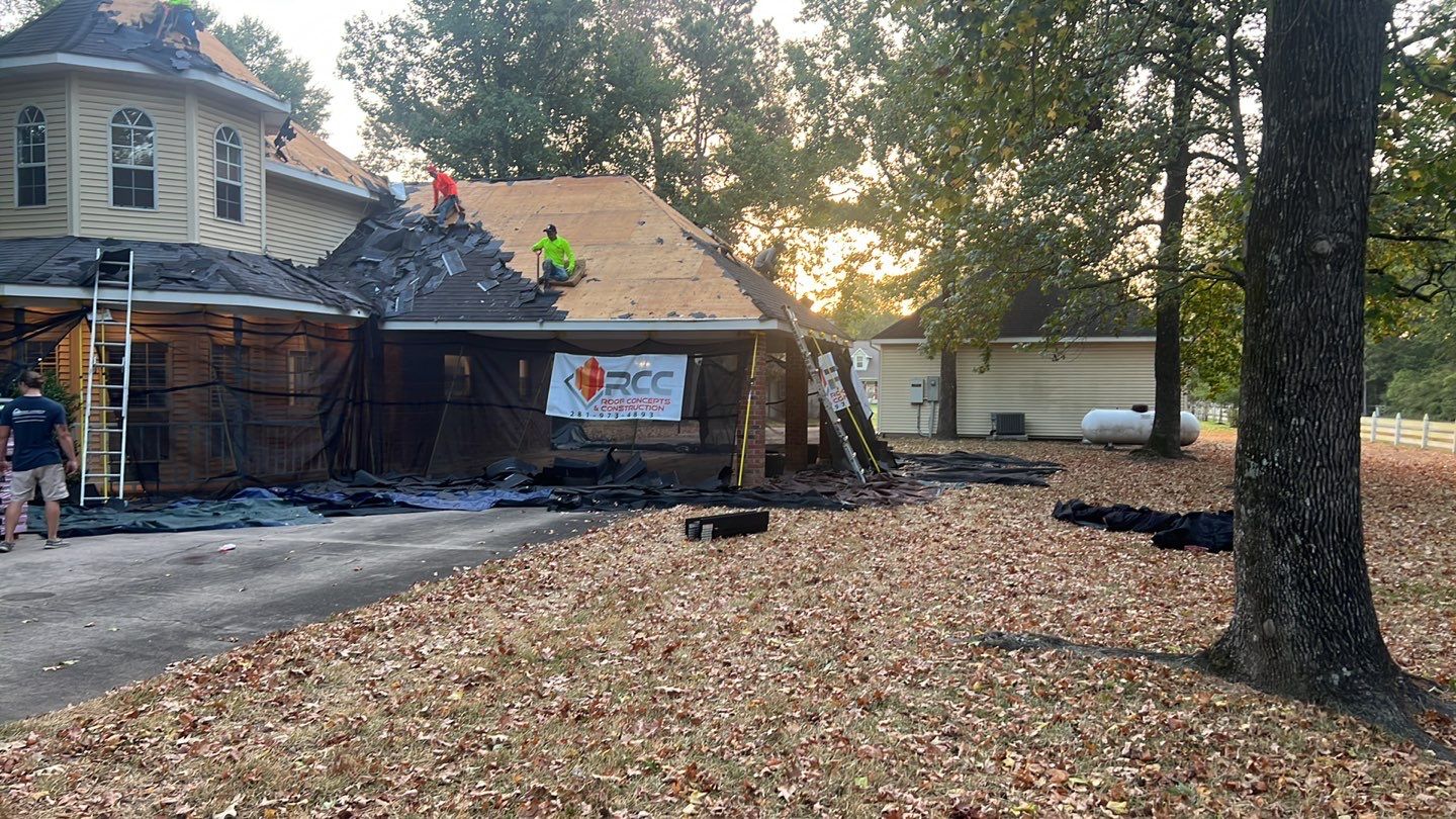 Residential Roofing Installation using Owen's Corning by Roof Concepts Construction