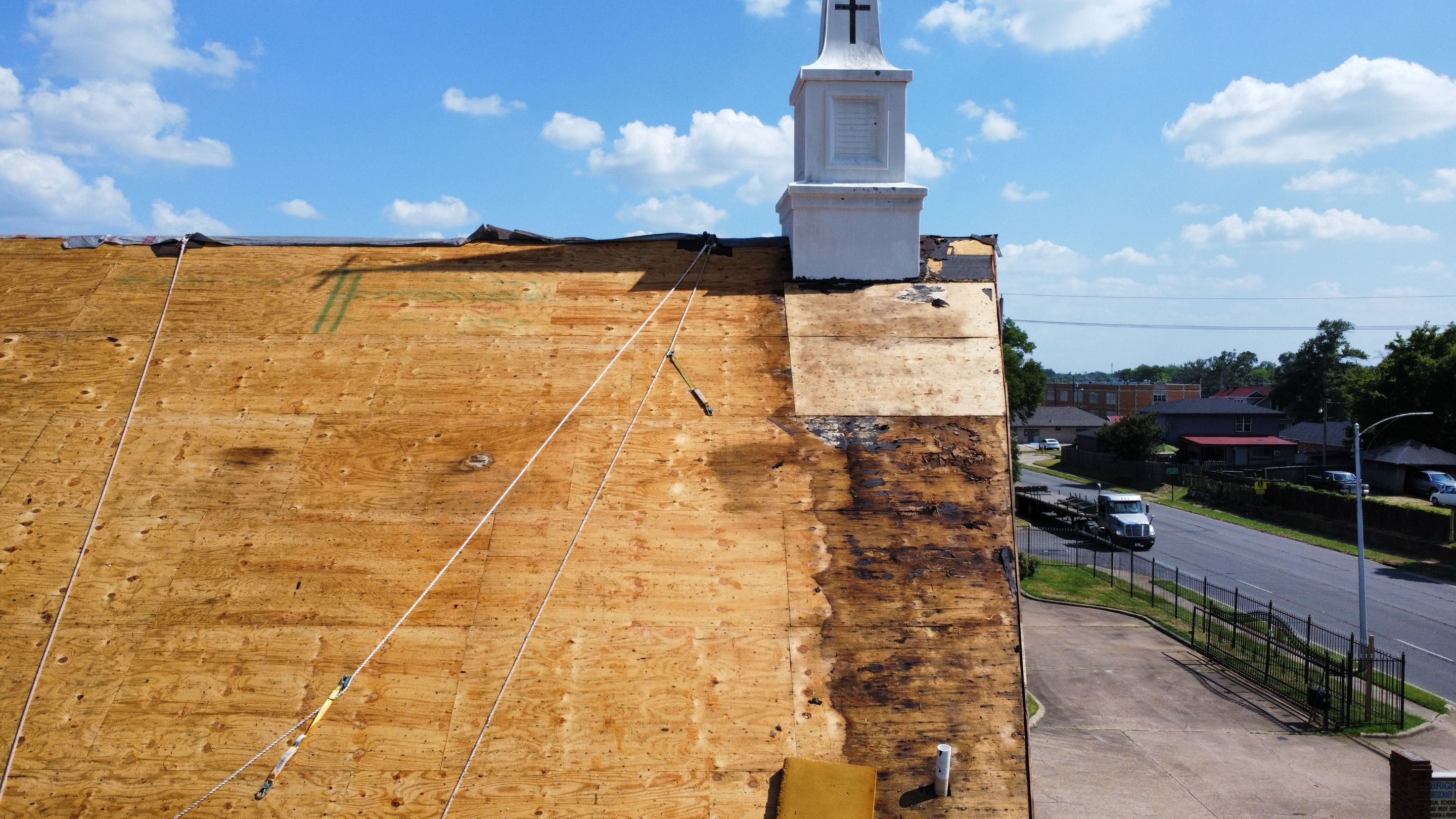 Bright Star Baptist Church by Hostetler Roofing