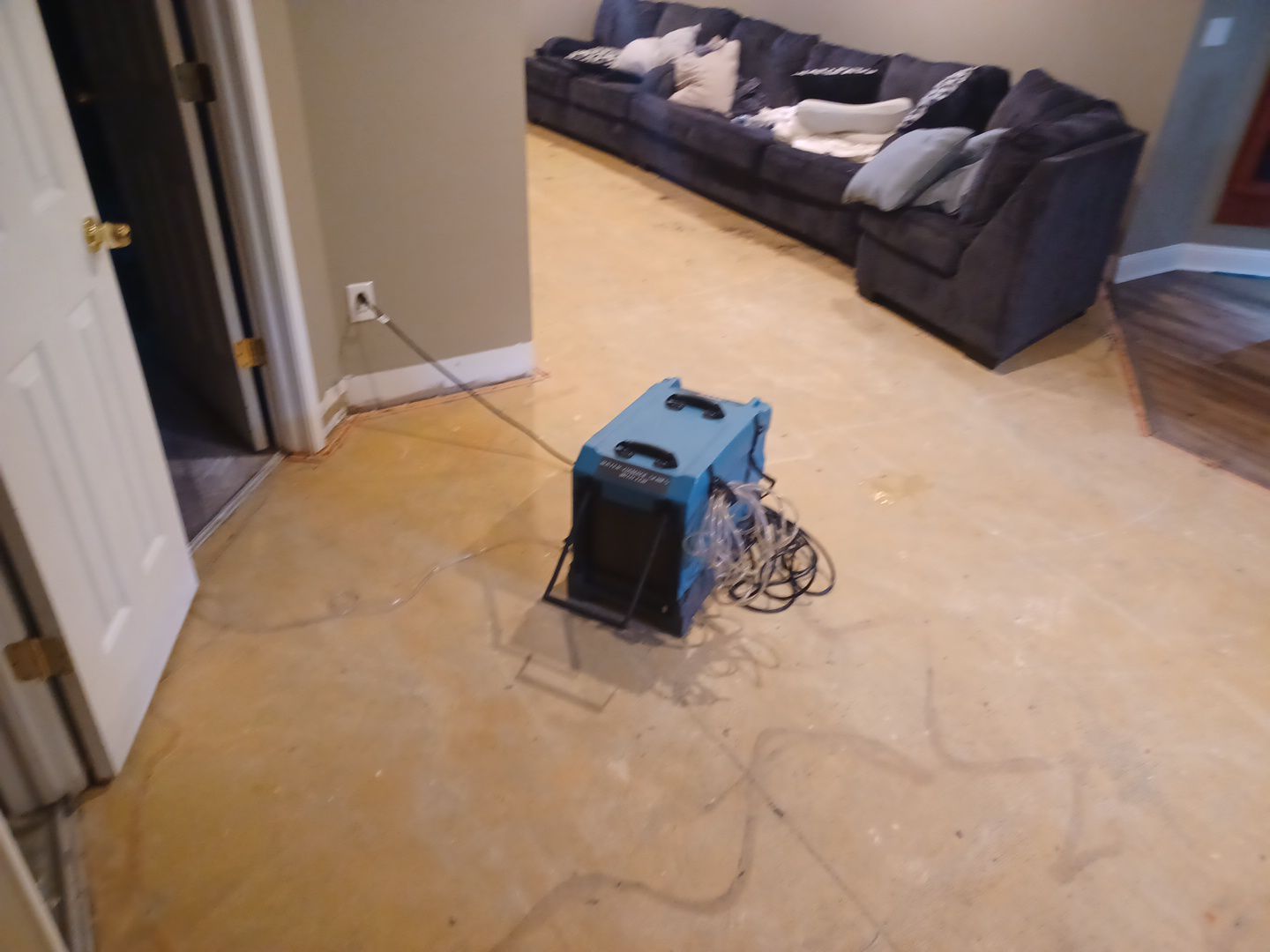 Project in Grand Blanc by EzDry Water Mitigation & Property Restoration