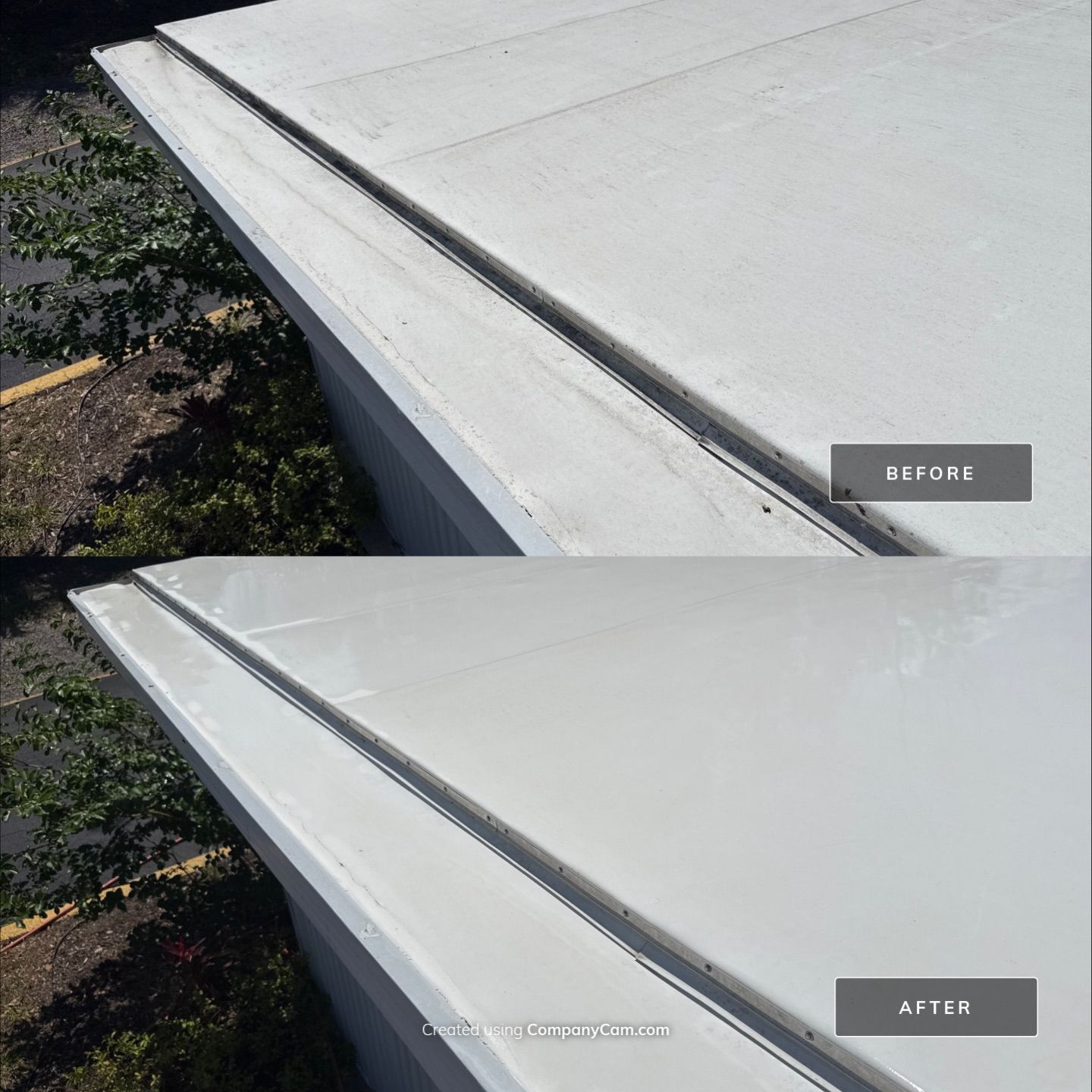 Mobile Home Soft Wash & TPO Roof Cleaning in Plaza Estates – Bradenton, FL by Sunshine AquaWash