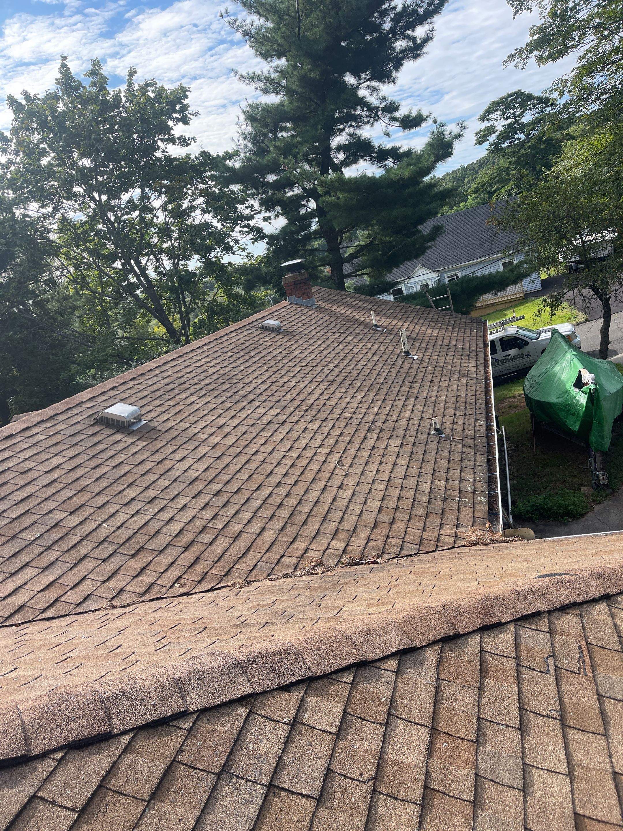 Residential Roofing Installation using Owens Corning Duration Teak by A Plus Exterior