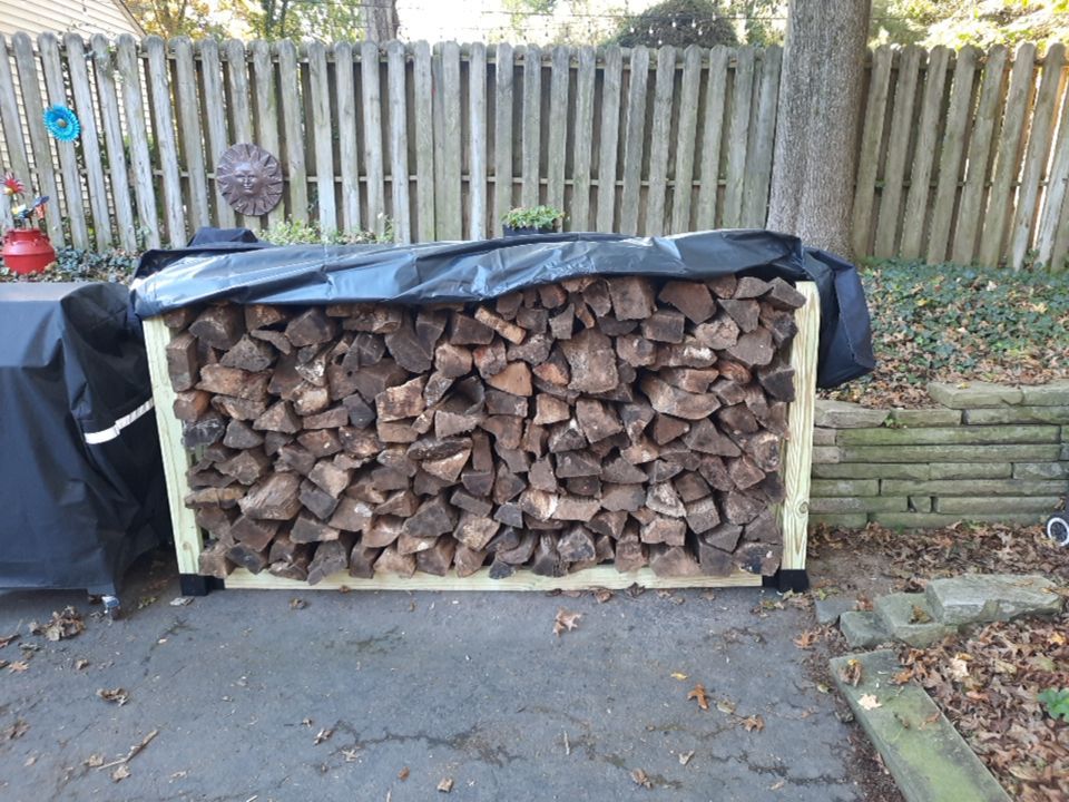 Firewood Delivery  using Seasoned Firewood by Mike Jones & Sons Tree Service LLC 