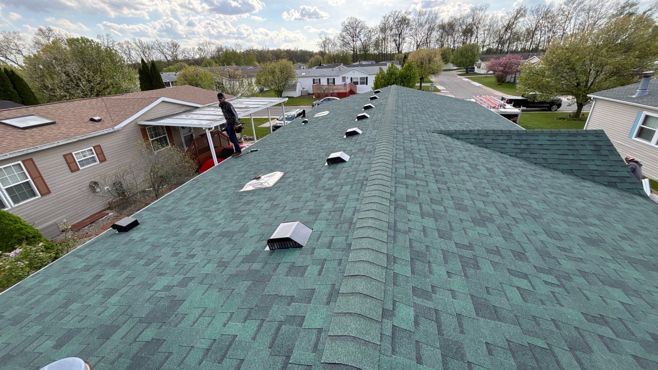 Roof Replacement using Owens Corning Duration by 180 Contractors