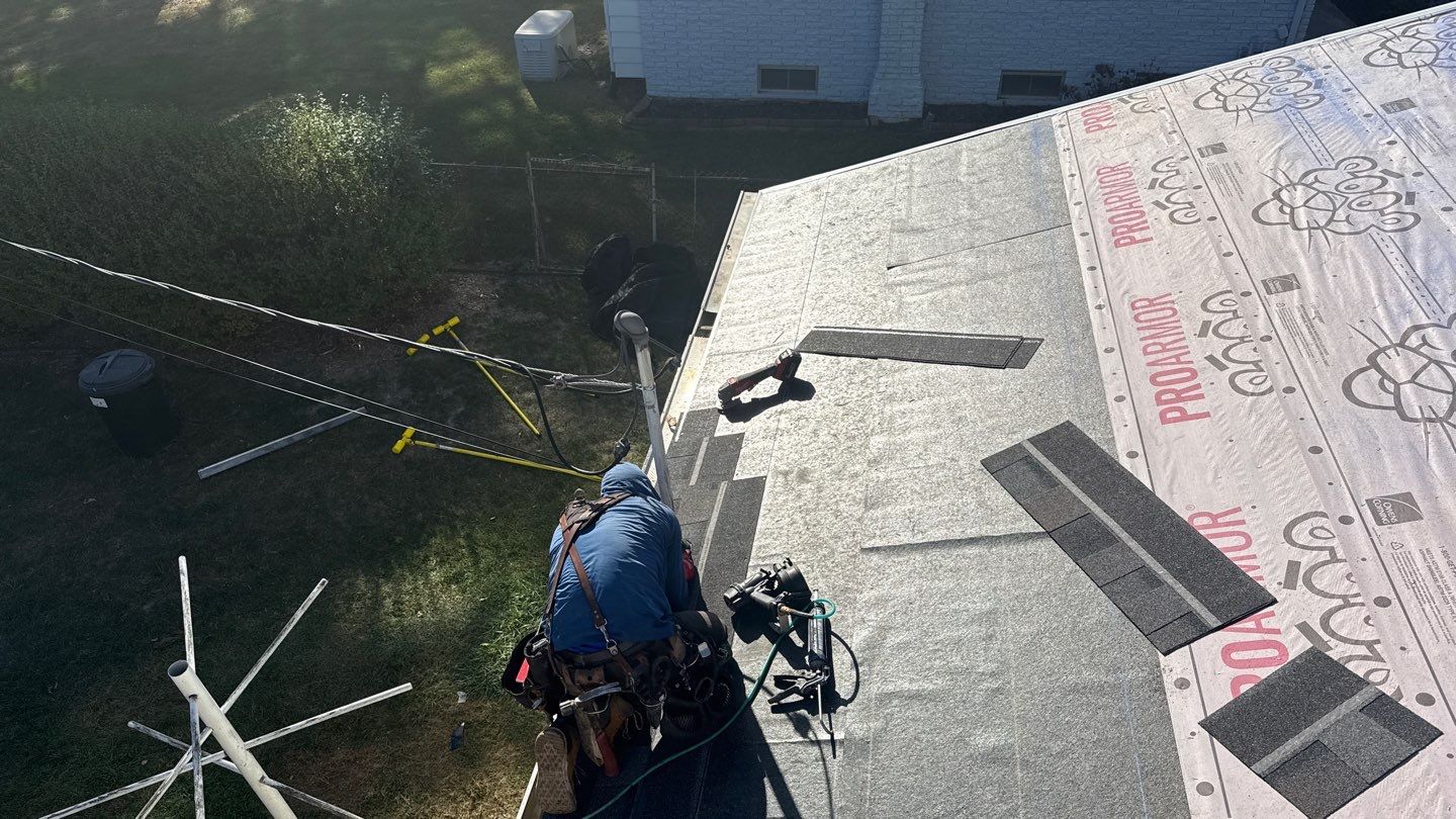 Roof Replacement using Owens Corning Williamsburg Grey by 180 Contractors