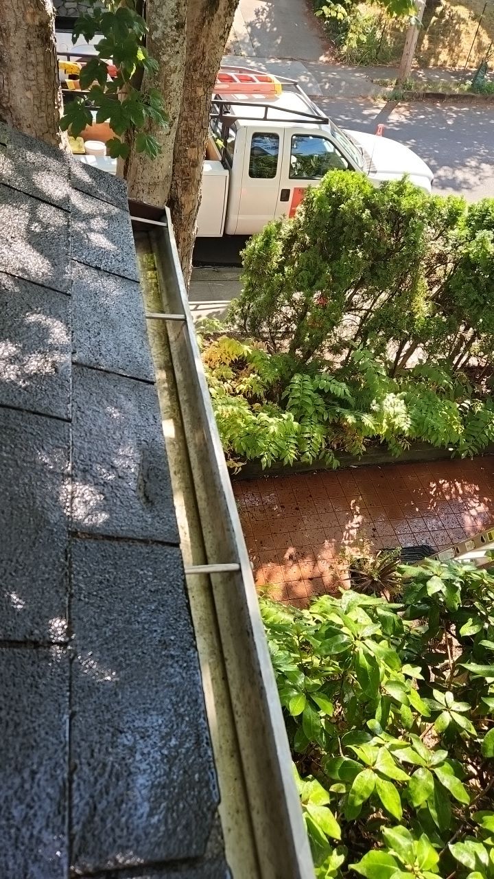Gutter cleanup by Willamette Outdoor Wash LLC