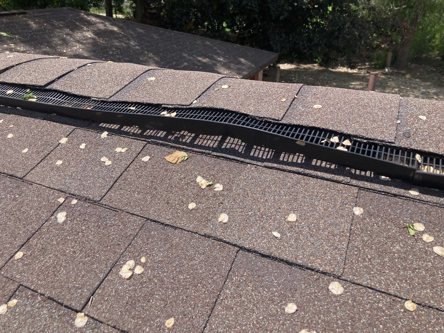 Shake removal and reinstallation of Owens Corning Oakridge in Teak by ID Roofing LLC