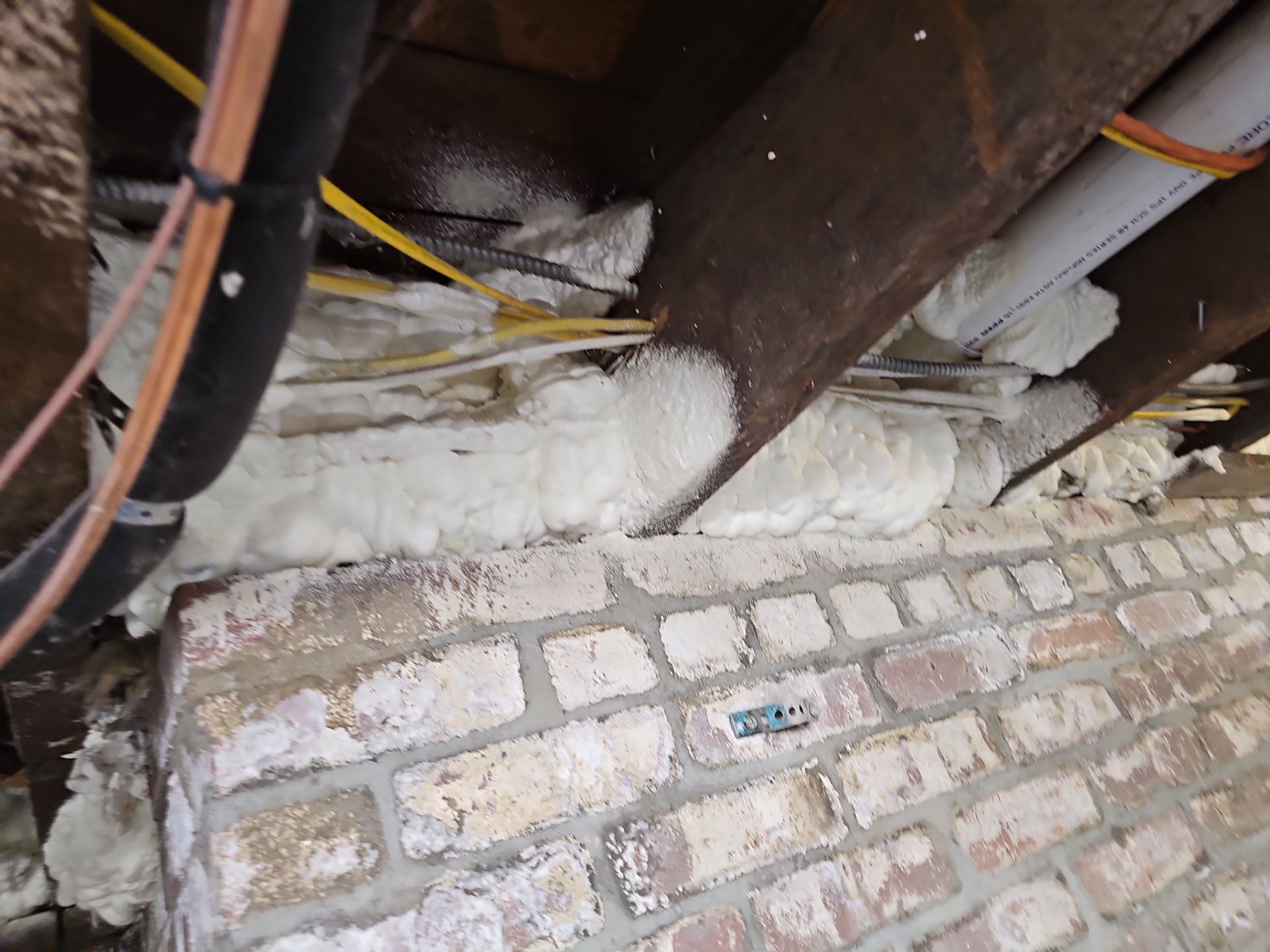 Attic Insulation using Open Cell Spray Foam by NYS Foam & Energy