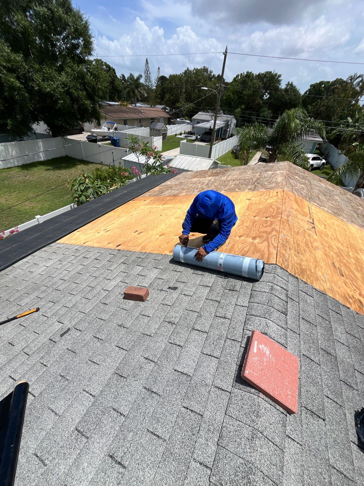 Project in St. Petersburg 33703 by Mitchell Roofing Company LLC 